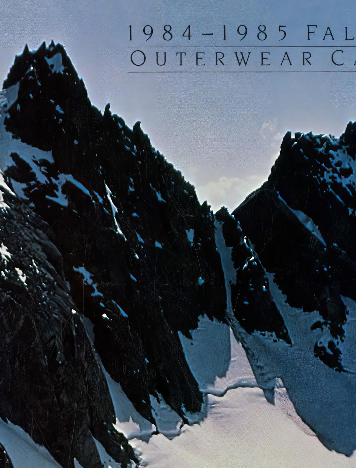 The North Face 1984-1985 Fall/Winter Magazine Front Cover Poster