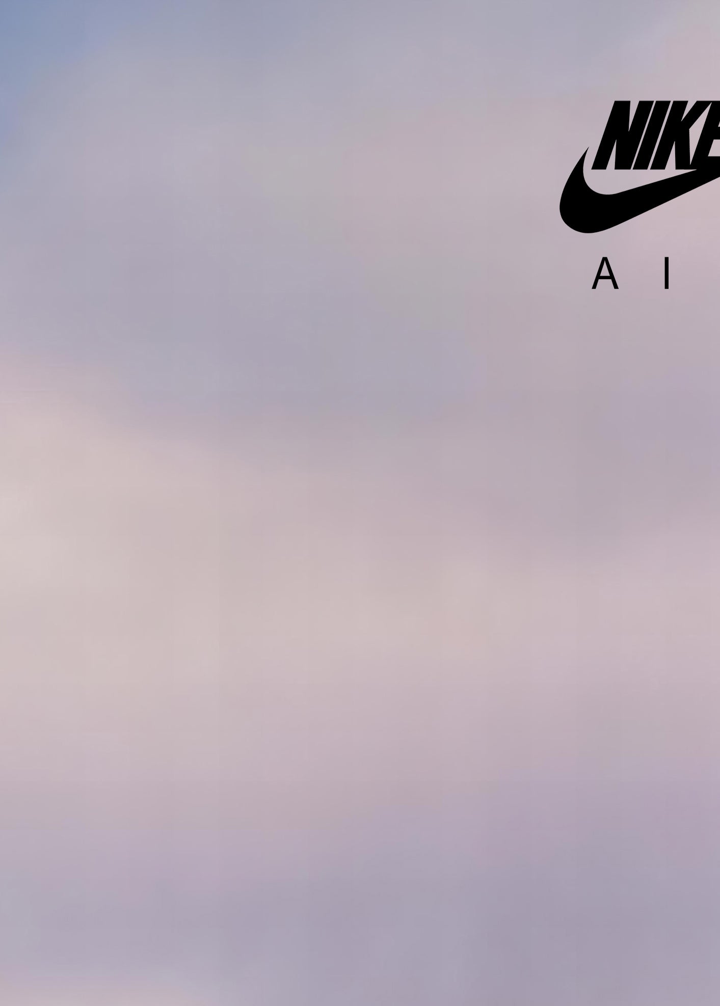 Nike "Excuse Me, While I Kiss The Sky" Poster
