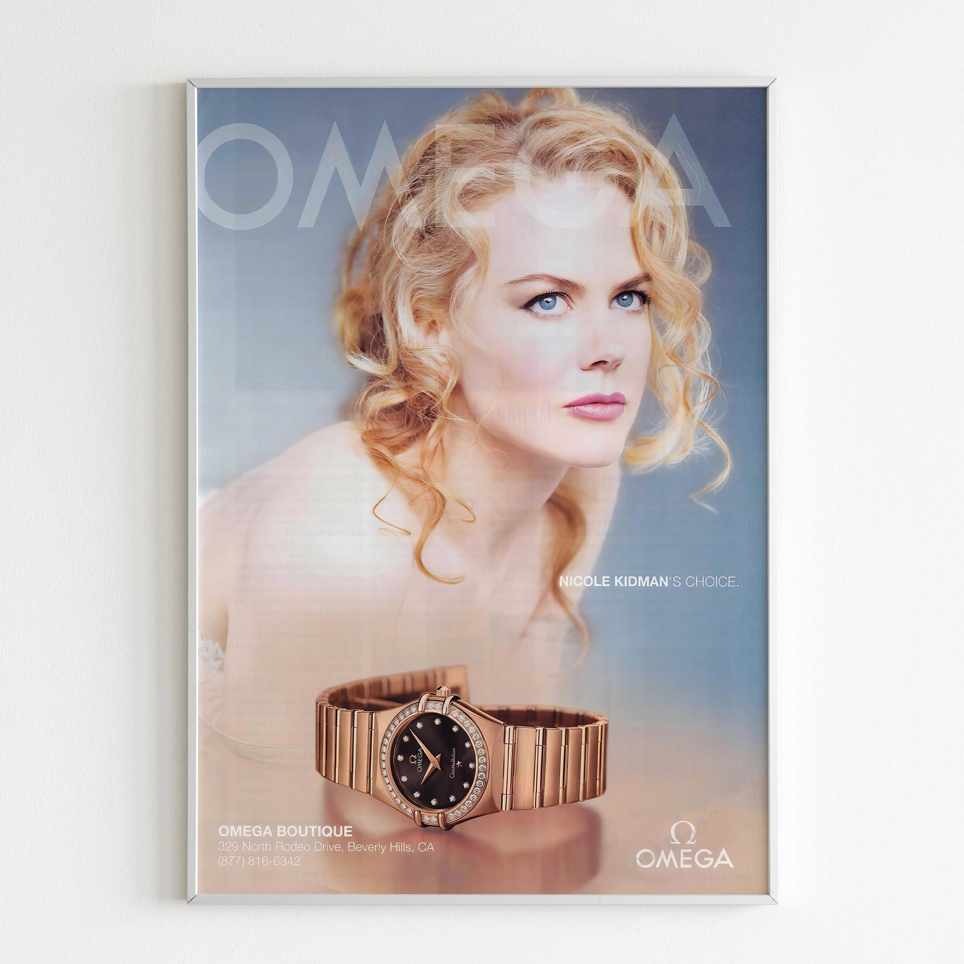 Nicole kidman omega watch best sale