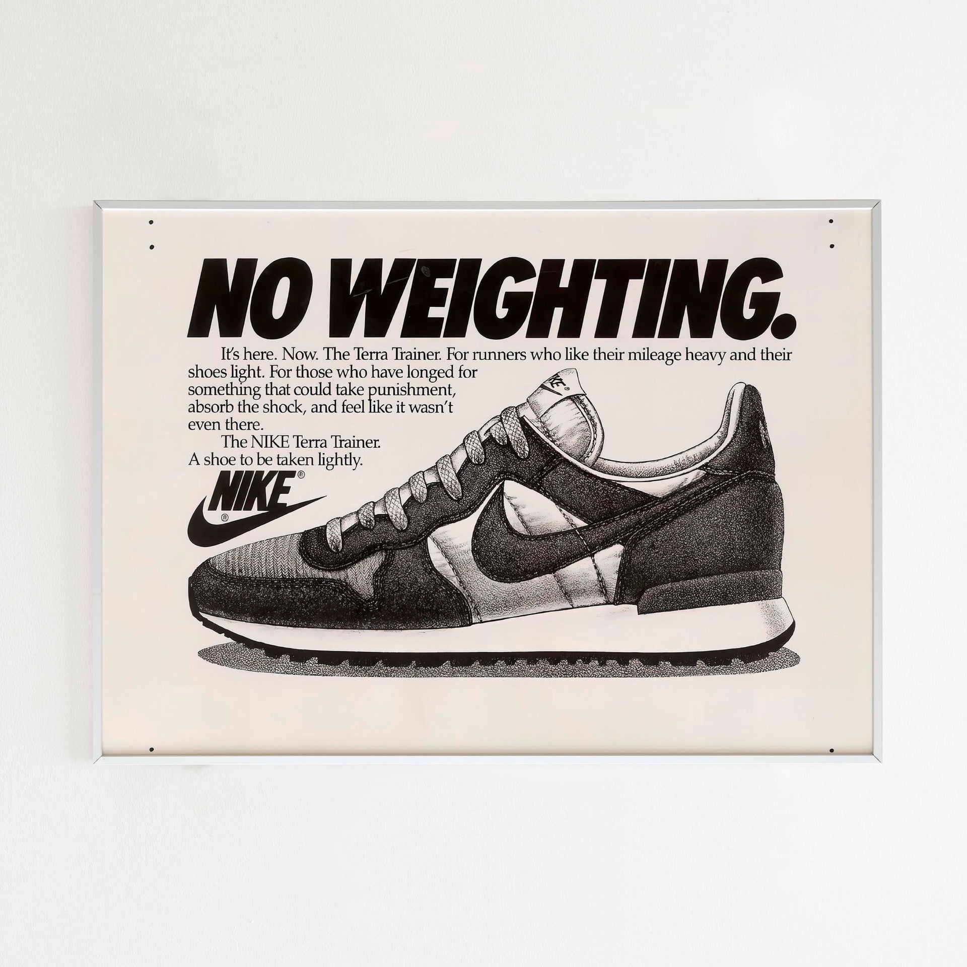 Nike Vintage Poster Design Nike