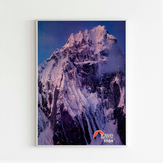 Lowe Alpine 1984 Catalogue Poster, Vintage Outdoor Print, Retro Wall Art, Journal Mountain Escapades, 80s Catalog Ad, Explore Classic Terrain Print