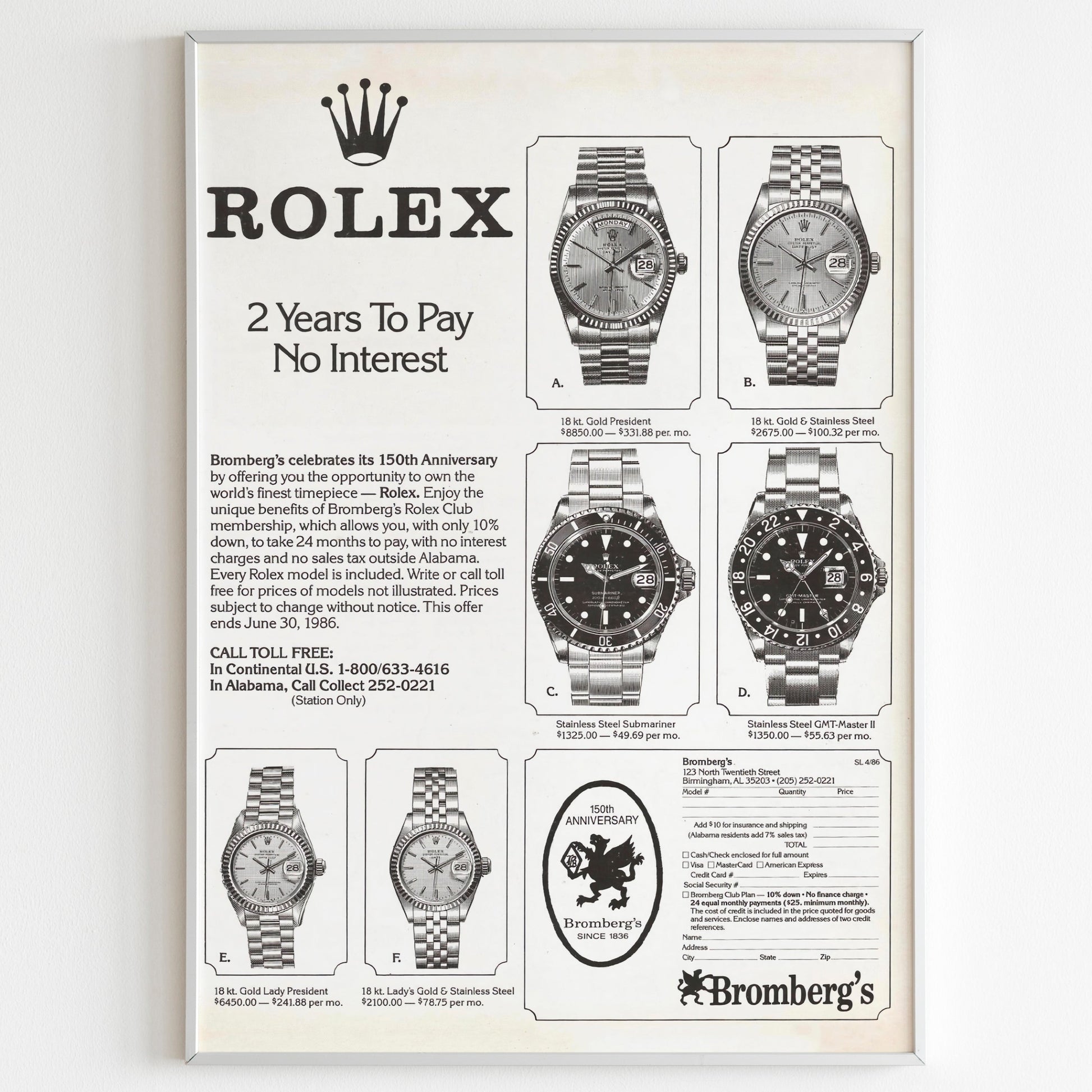 Rolex Poster