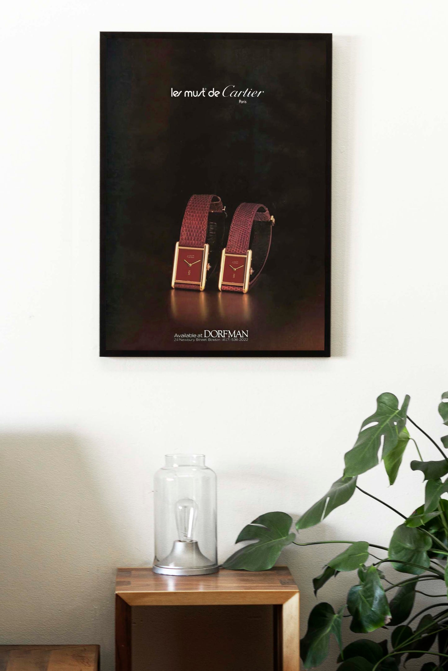 Cartier Watch Poster