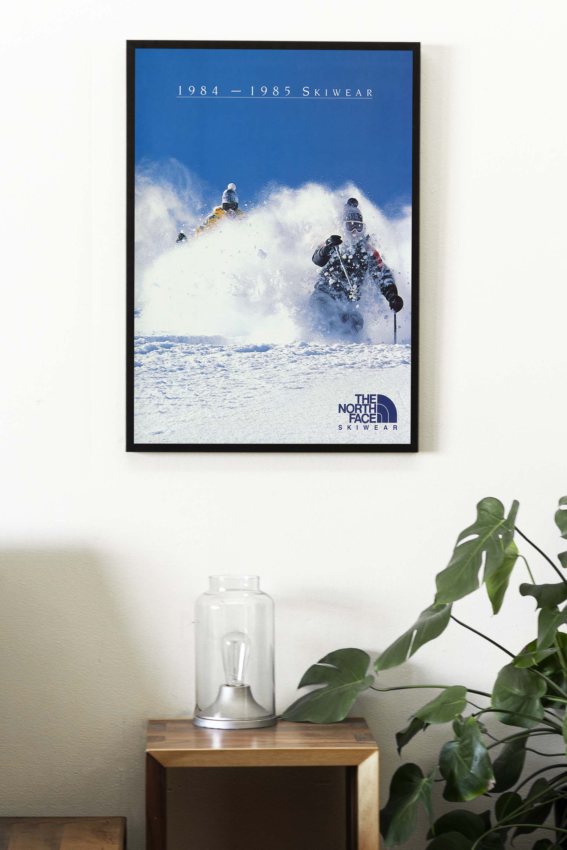 The North Face 1984-1985 Skiwear Magazine Front Cover Poster