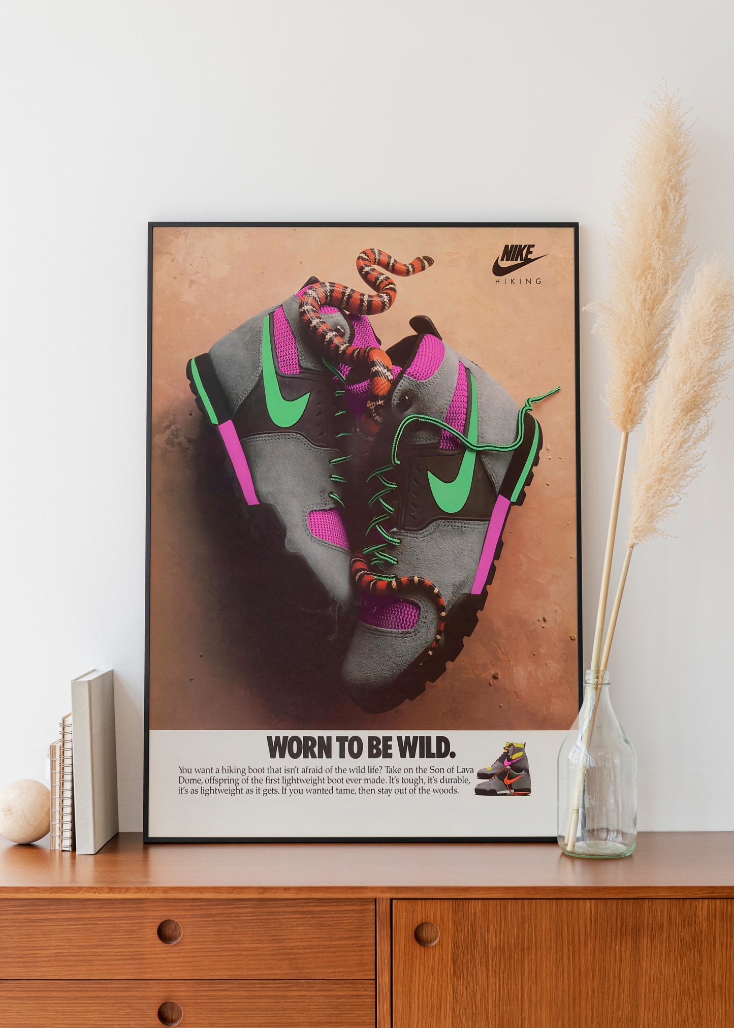 Nike "Worn To Be Wild" Poster