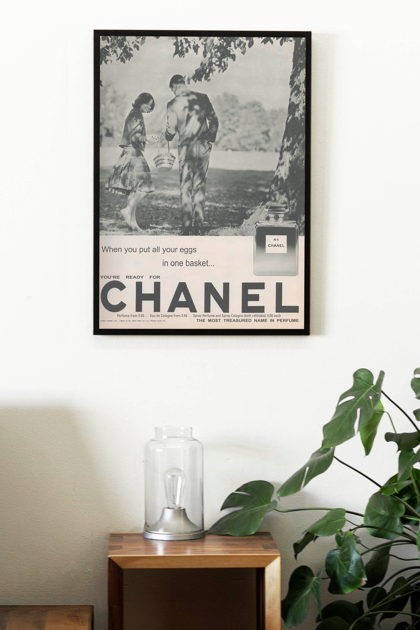 Chanel No 5 Perfume Poster