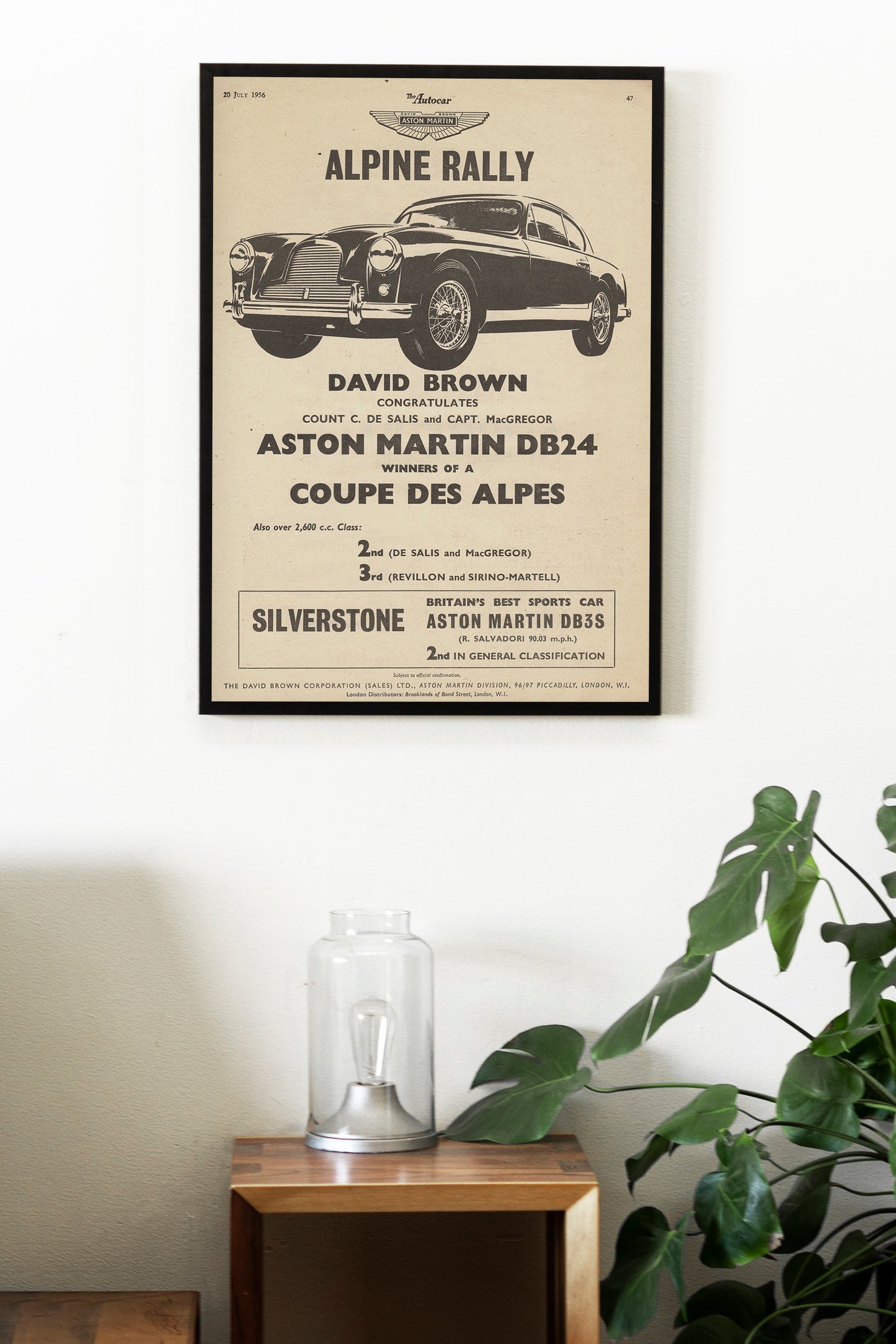 Aston Martin Poster