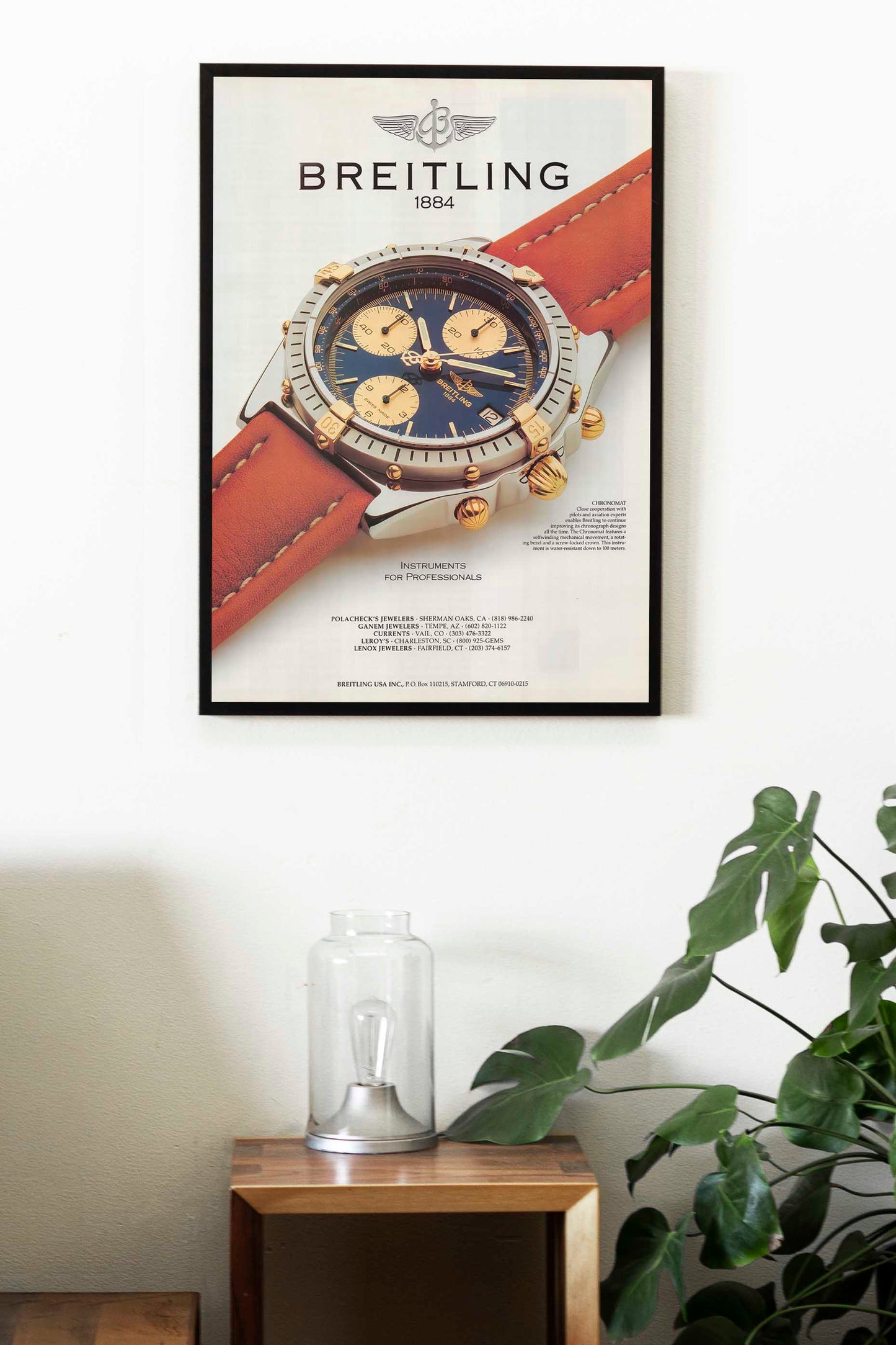 Breitling Watch Poster