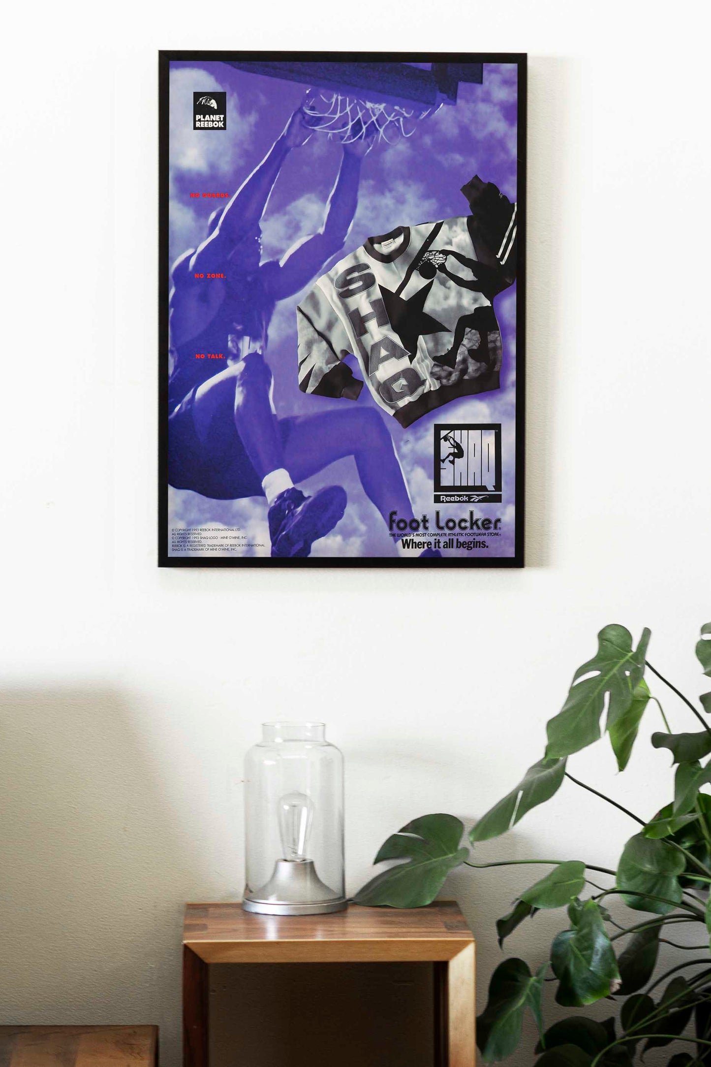 Reebok Shaq Poster