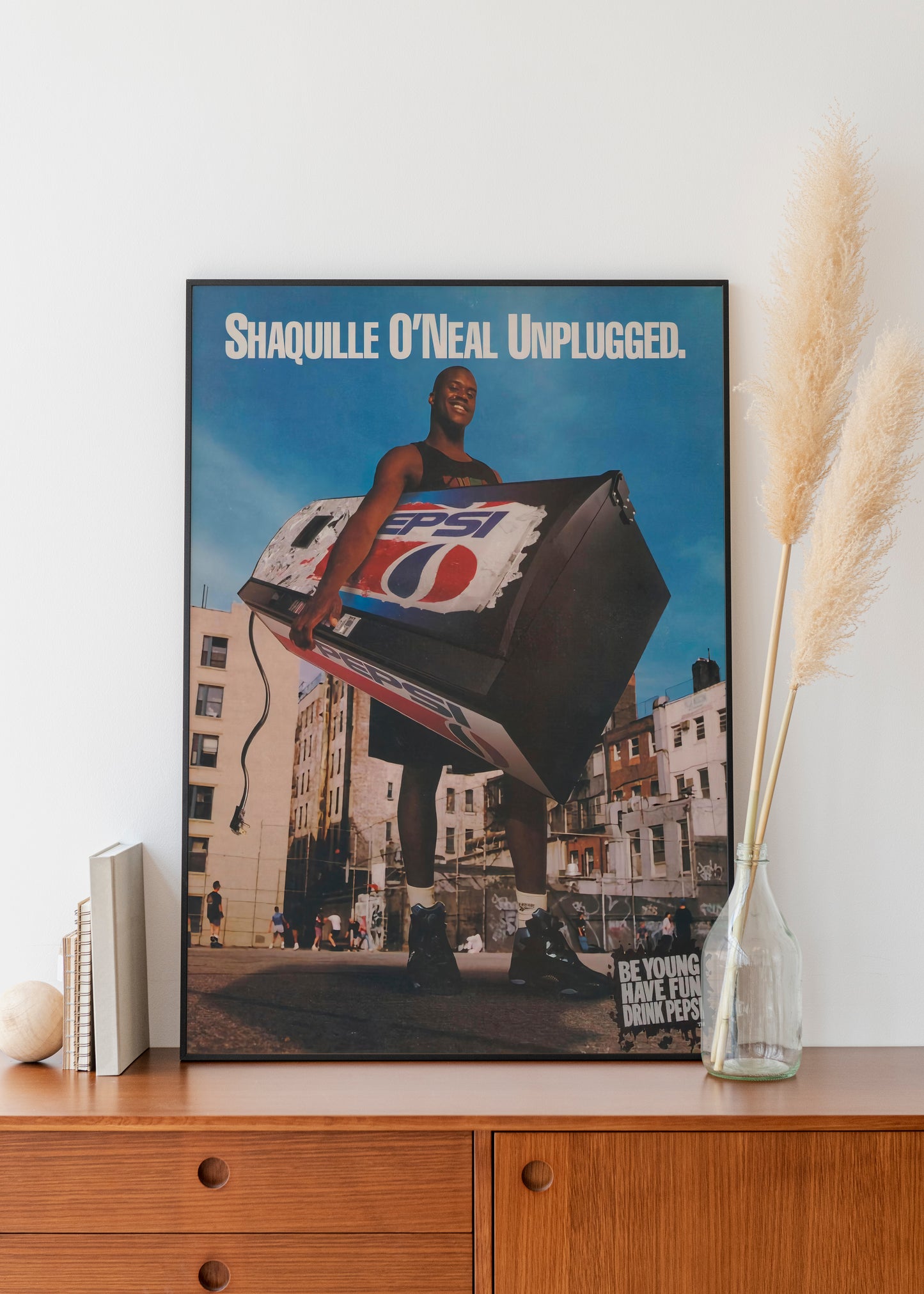 Pepsi Shaquille O'Neal Unplugged Poster