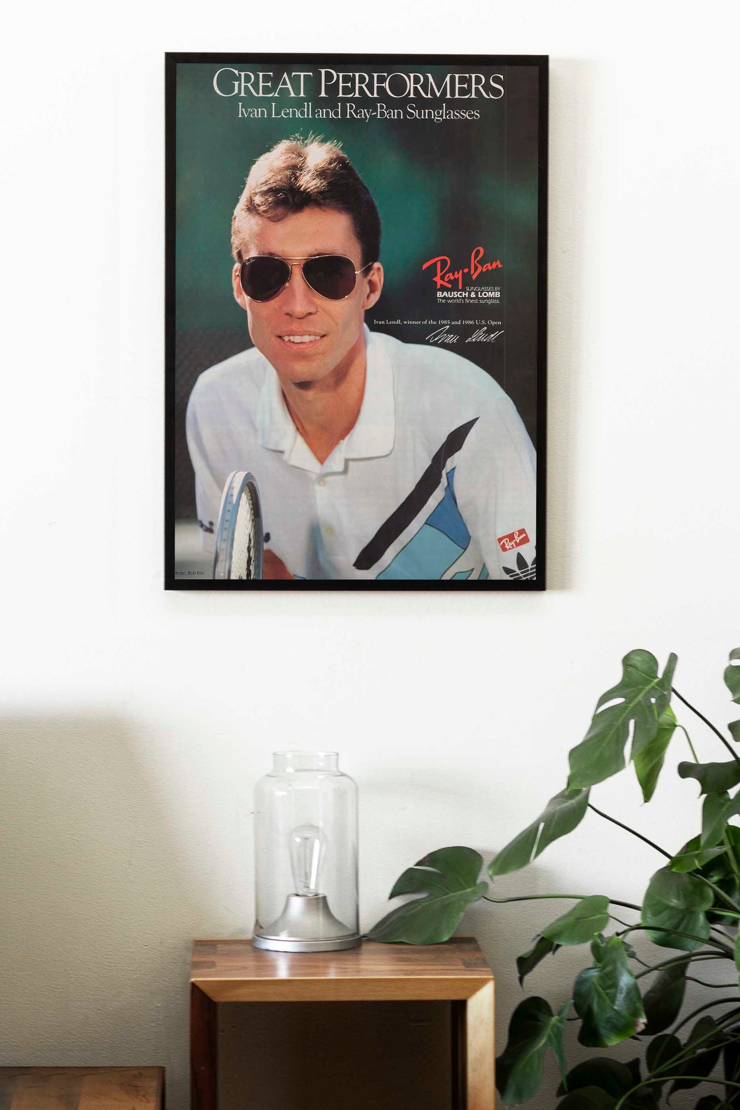 Ray Ban Ivan Lendl Poster