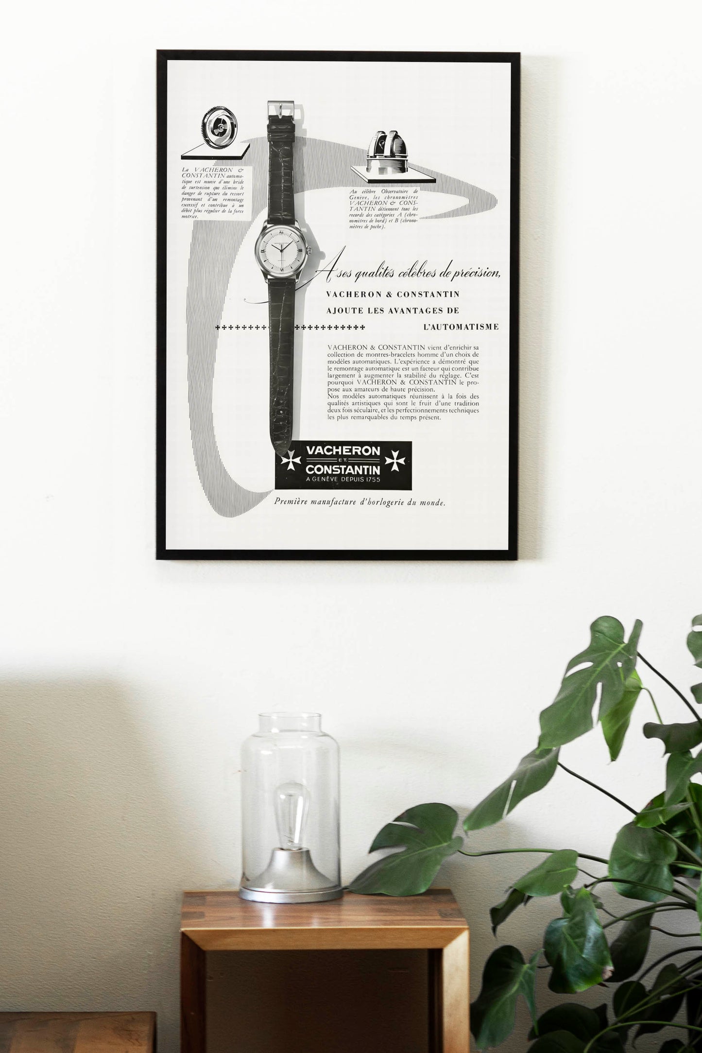 Vacheron Constantin Swiss Watch Poster