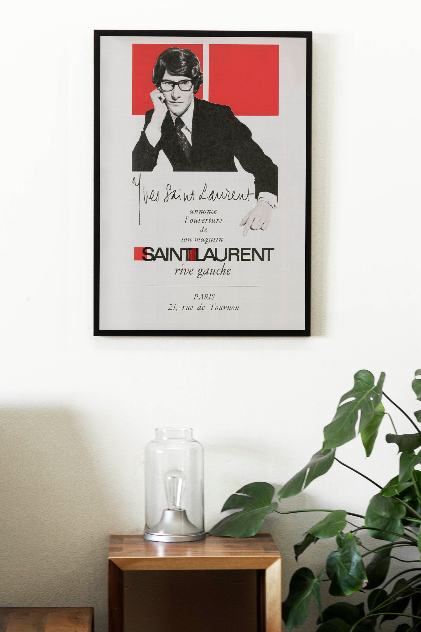Yves Saint Laurent Rive Gauche Poster