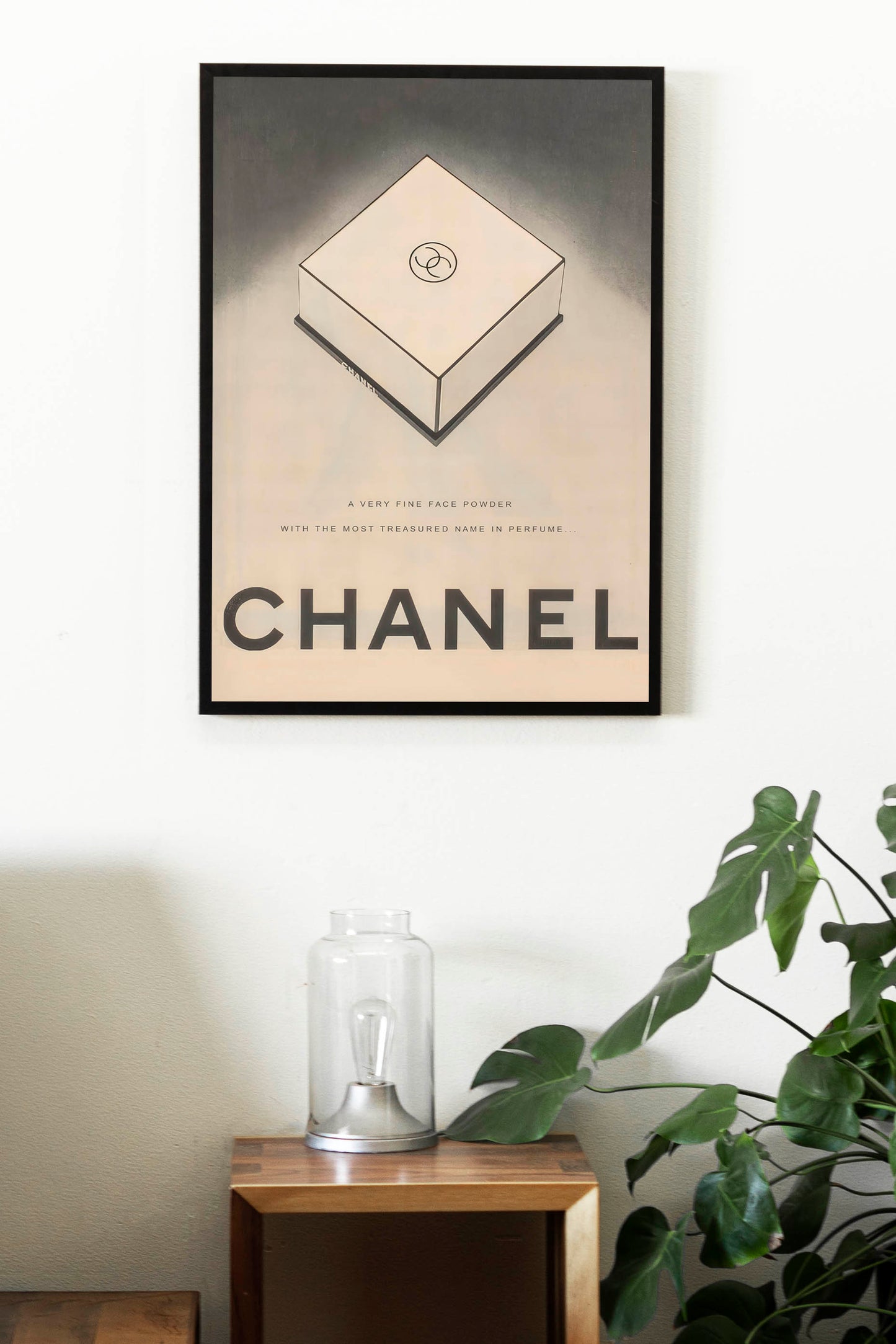 Chanel Face Powder Advertising Poster