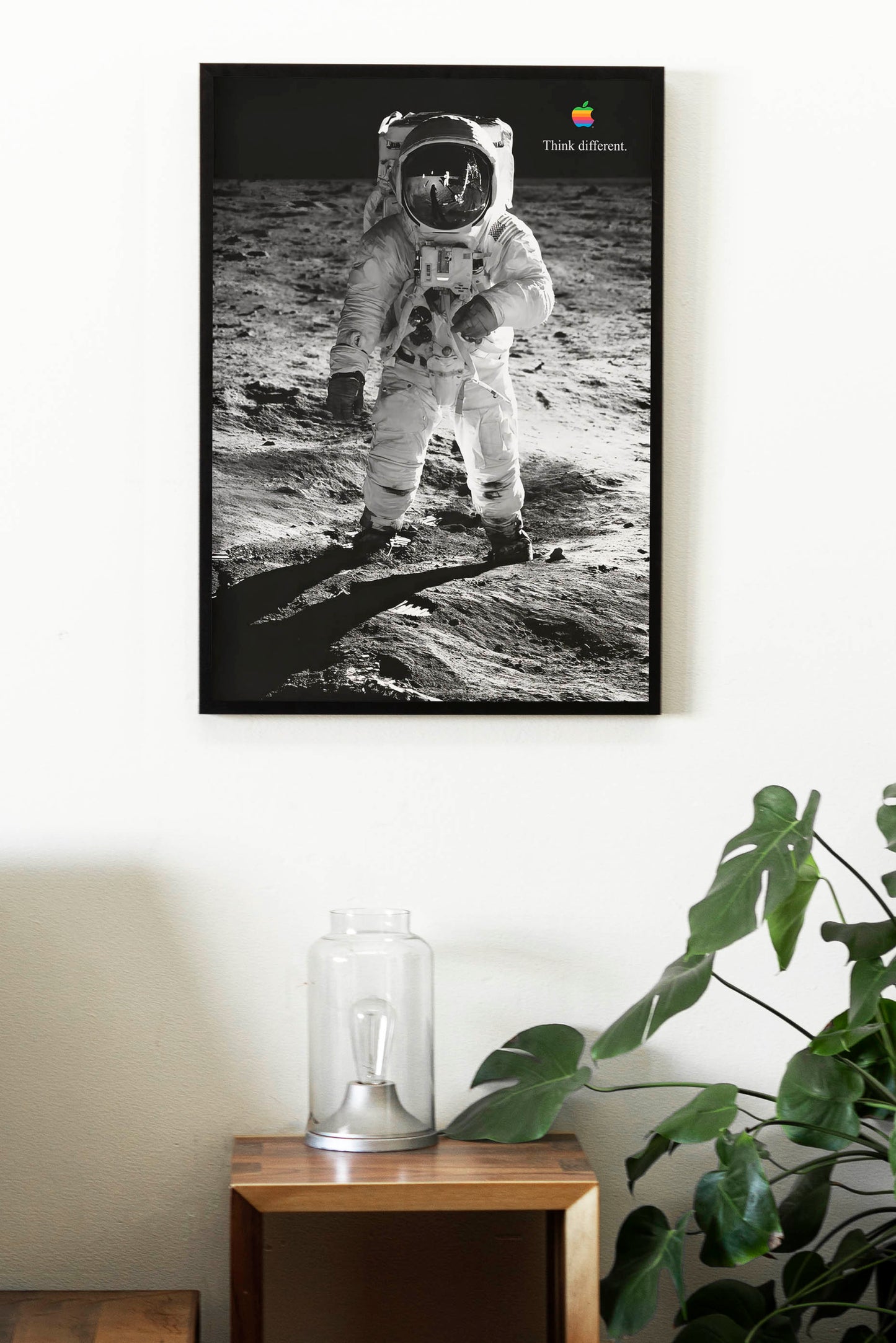 Apple Buzz Aldrin "Think Different" Poster