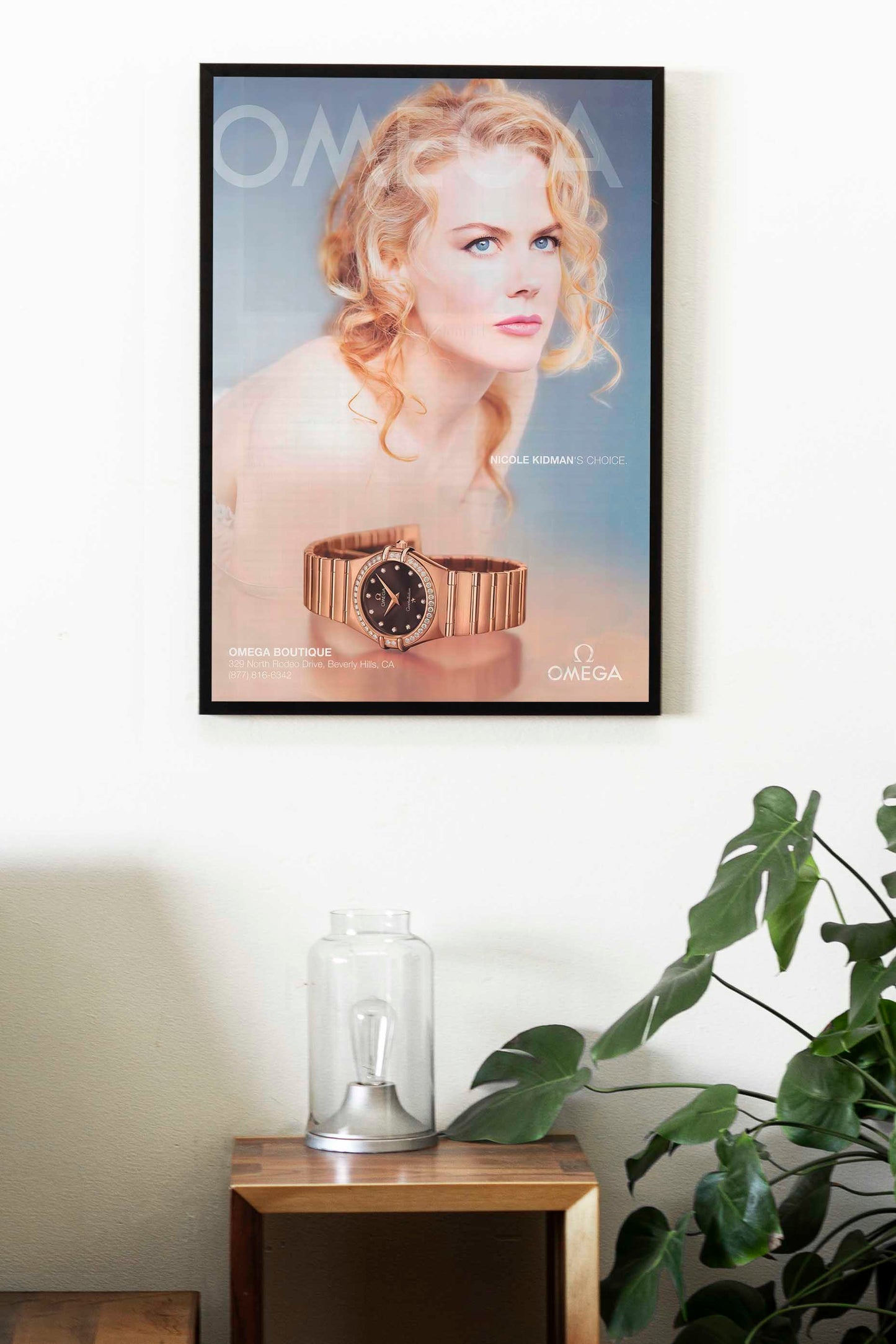 Omega Nicole Kidman Watch Poster