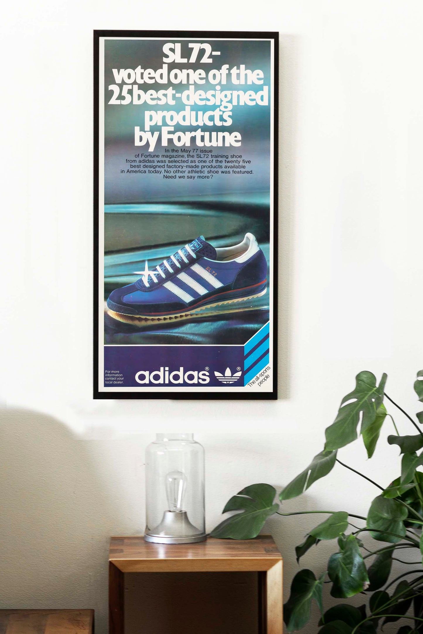 Adidas SL 72 Poster