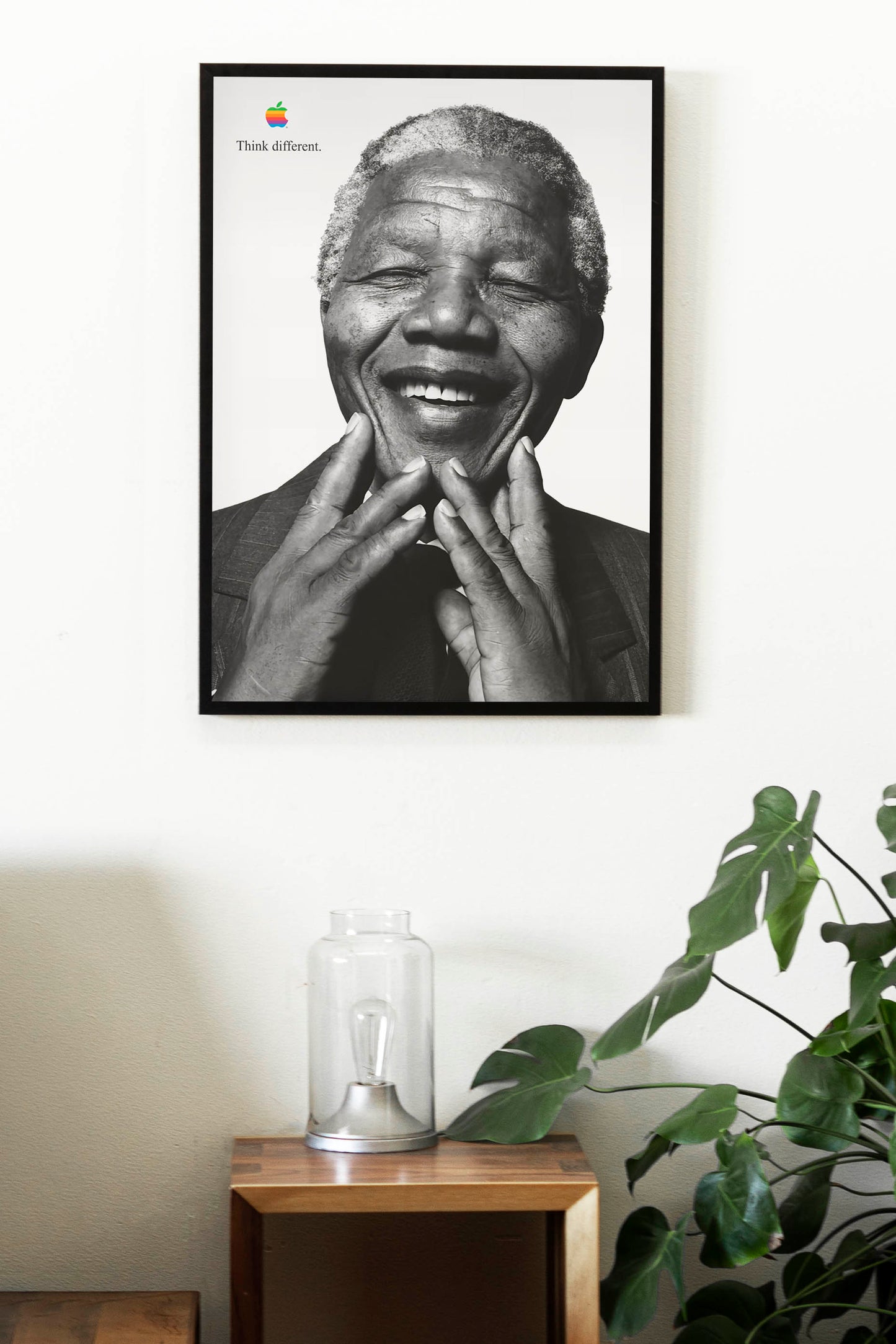 Apple Nelson Mandela "Think Different" Poster