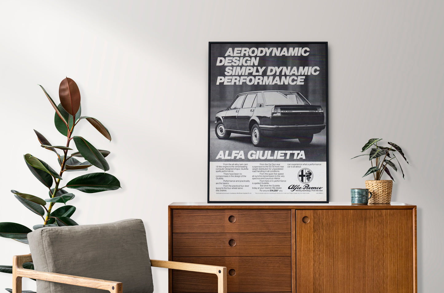 Alfa Romeo Giulietta Poster