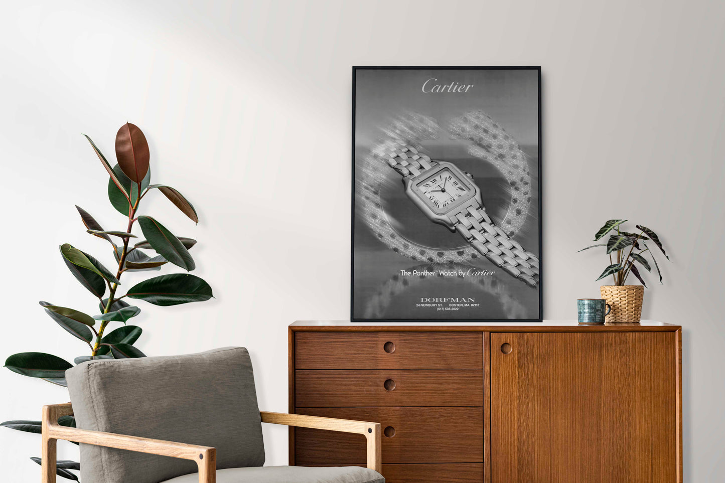 Cartier Panther Watch Poster