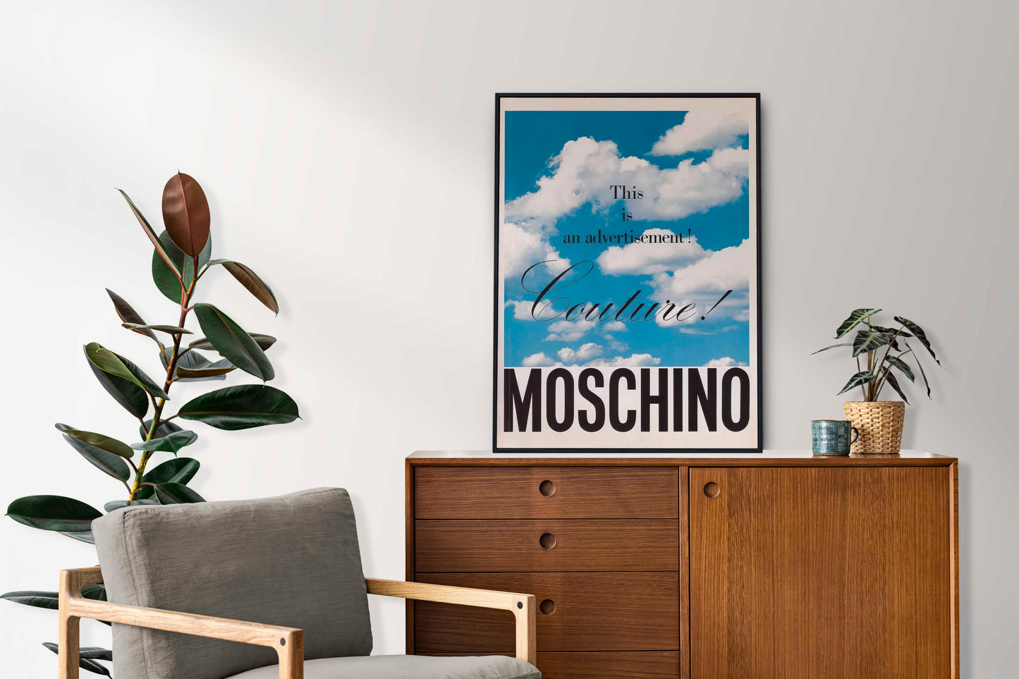 Moschino Couture Poster