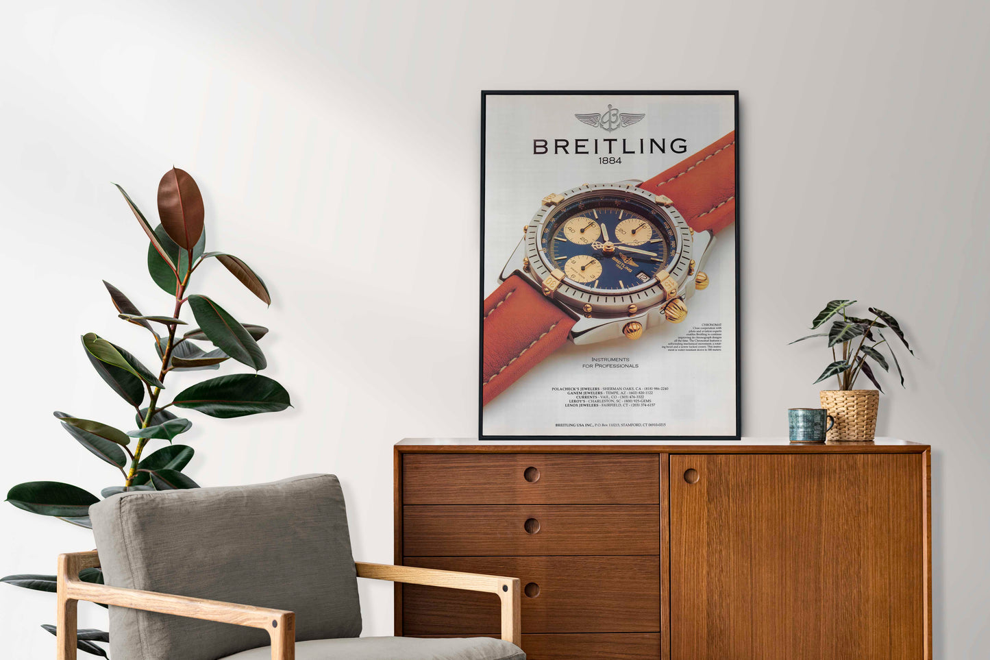 Breitling Watch Poster