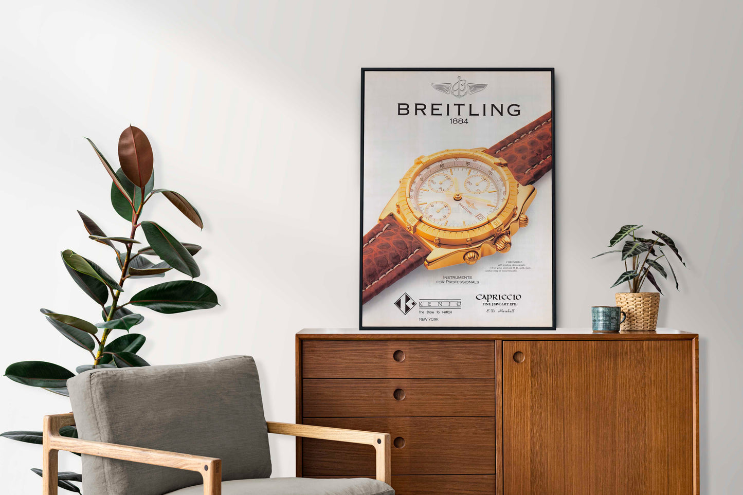 Breitling Watch Poster