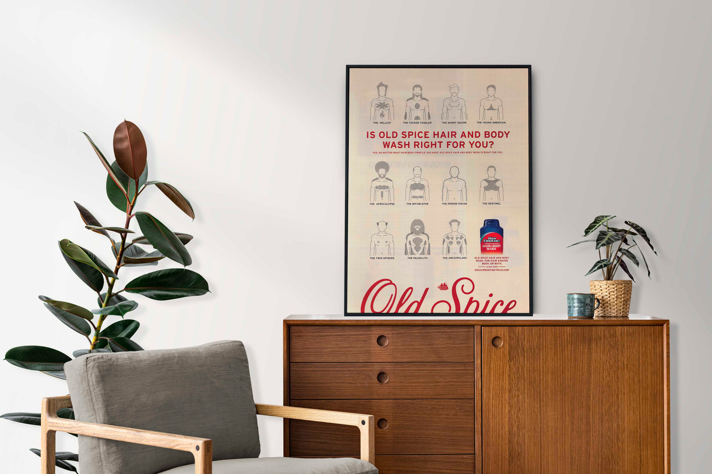 Old Spice Poster