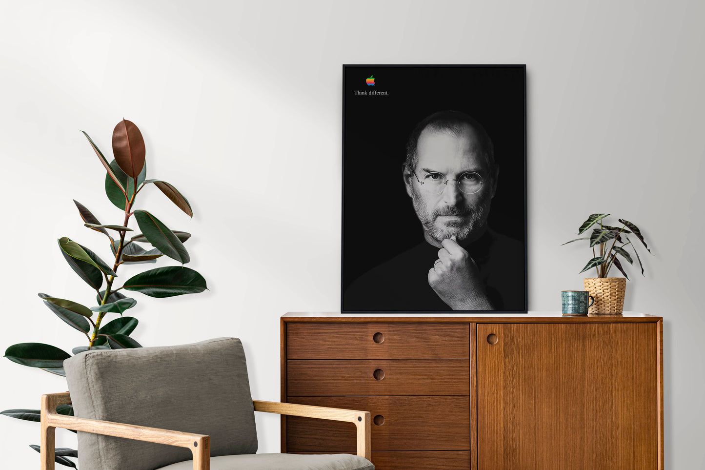 Apple Steve Jobs "Think Different" Poster