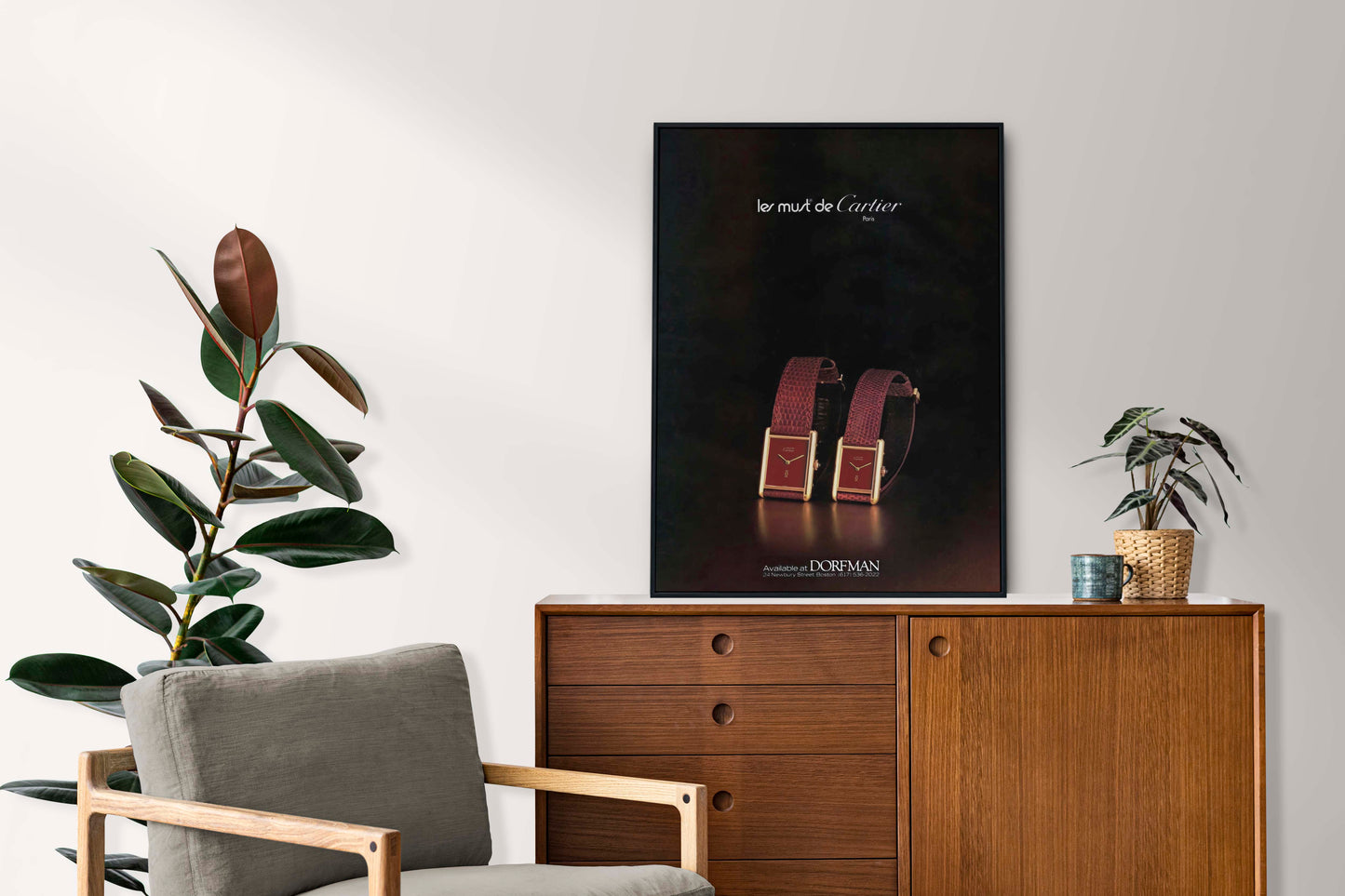 Cartier Watch Poster