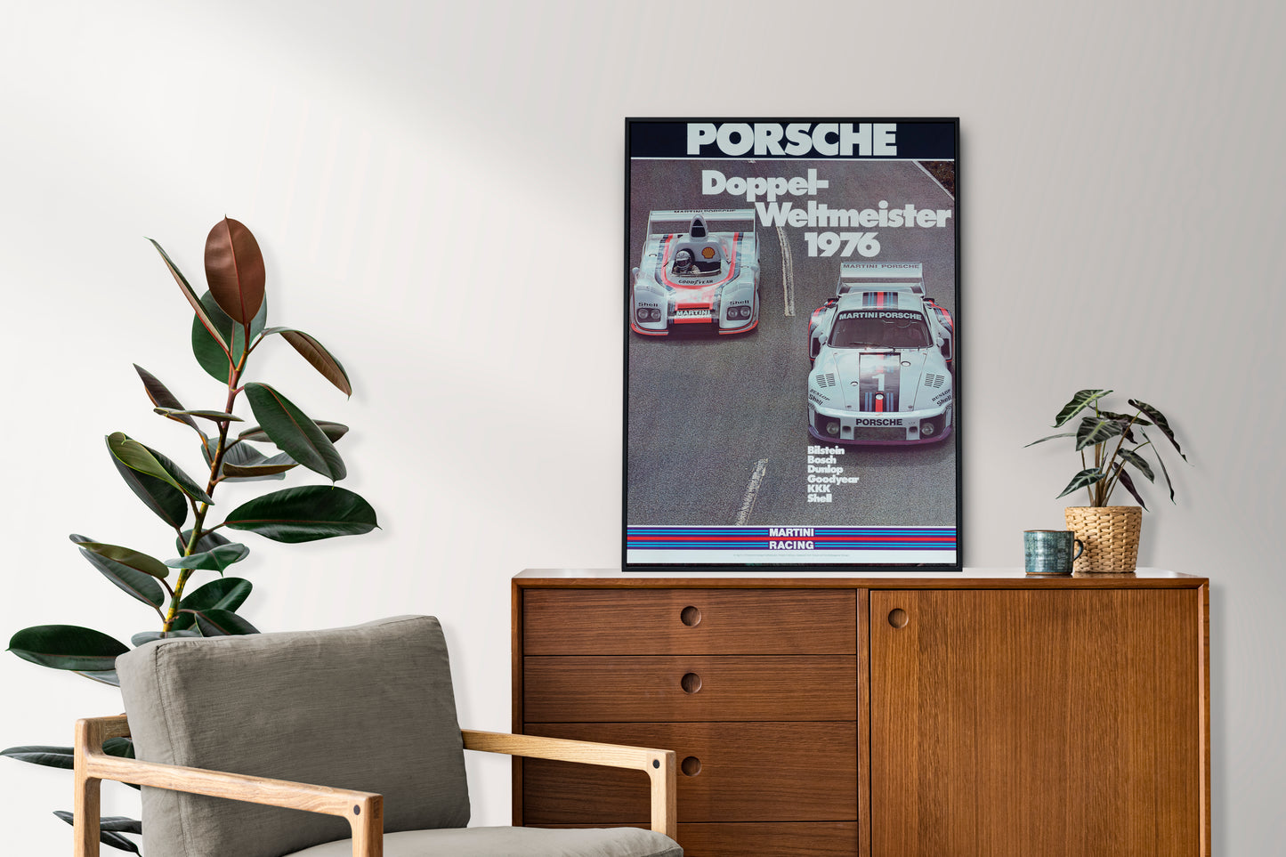 Porsche Martini Racing Double World Champions Poster