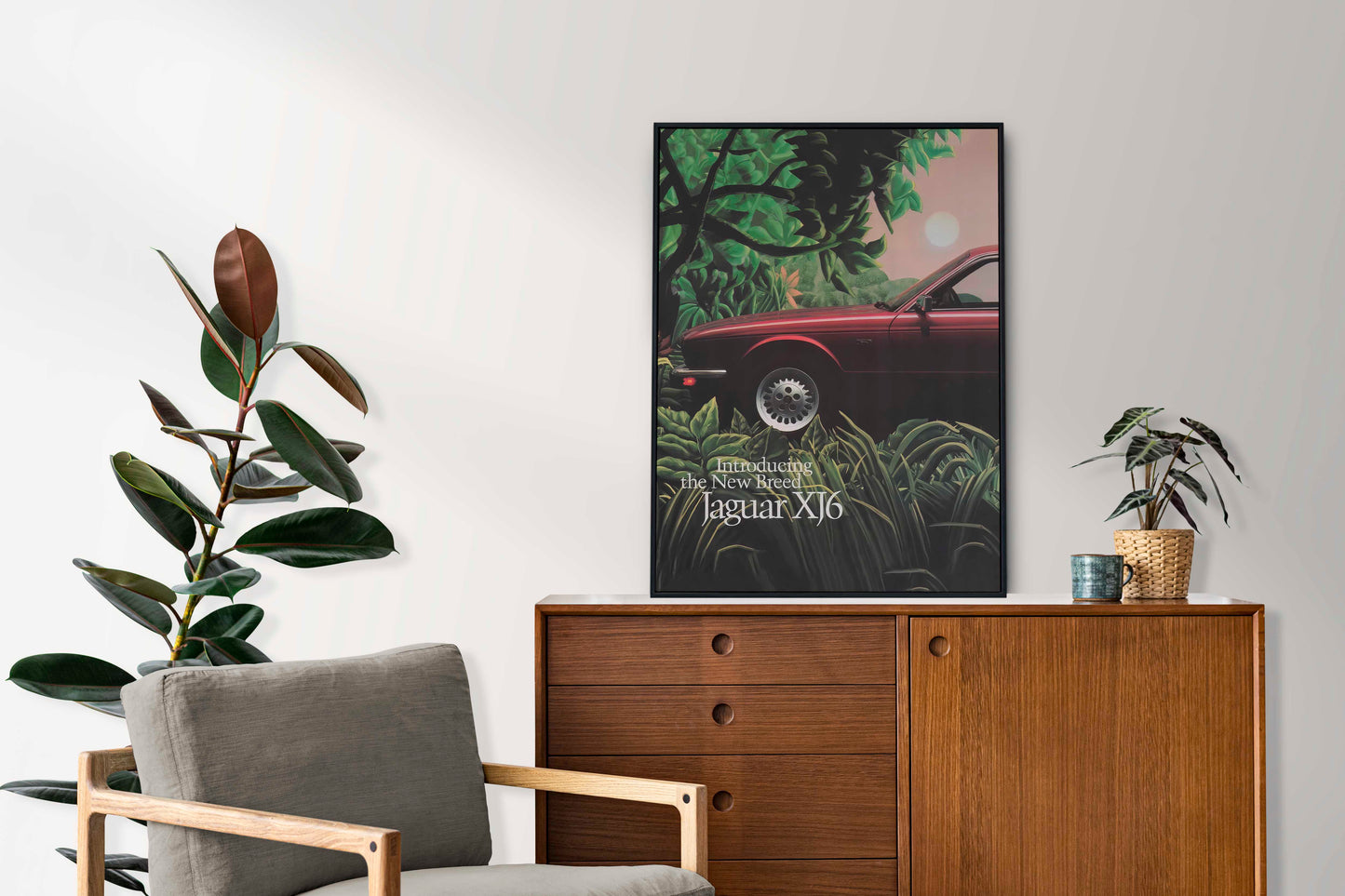 Jaguar XJ6 Poster