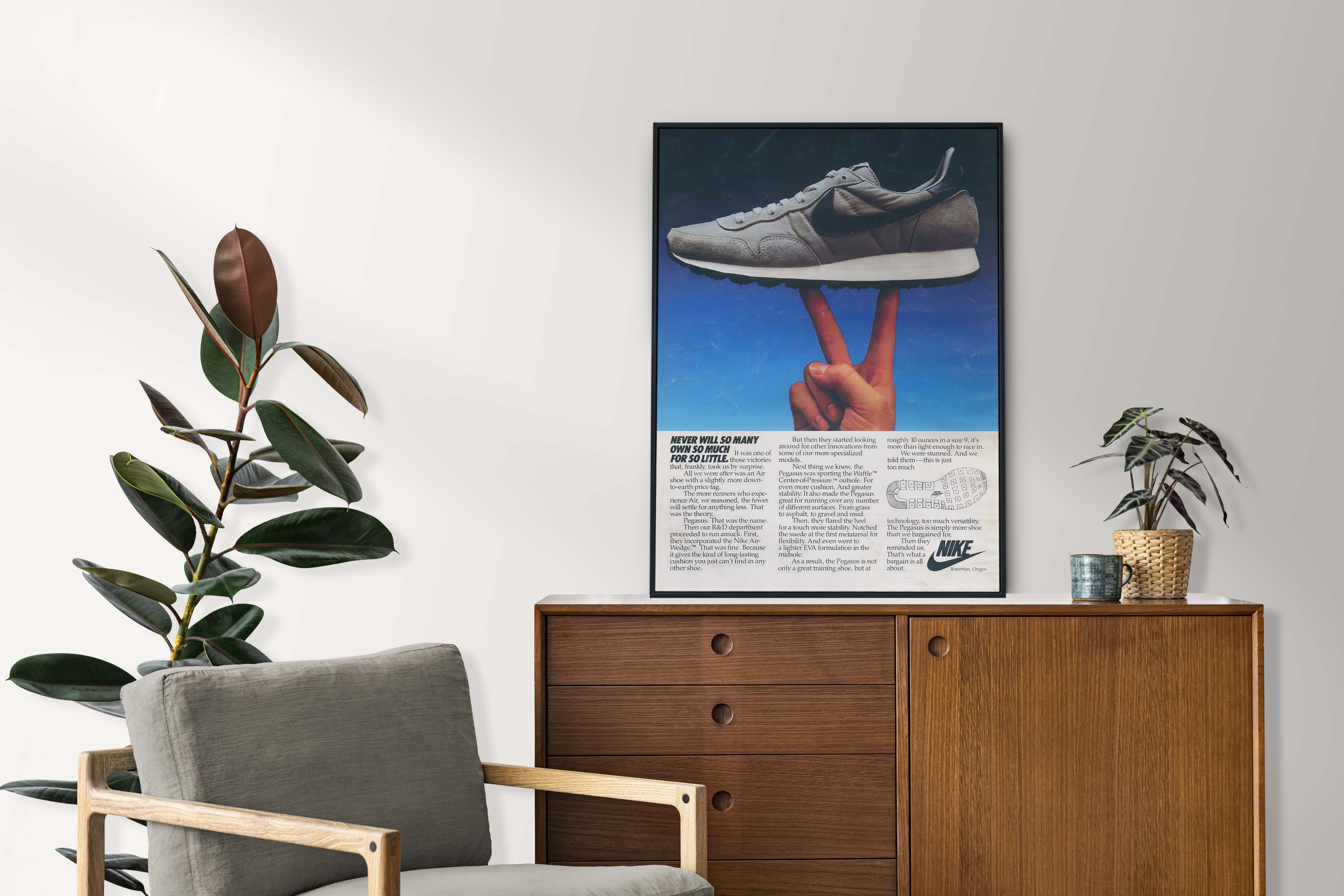 Rare Nike newest pegasus Poster