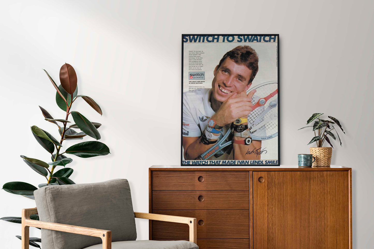 Swatch Ivan Lendl Poster