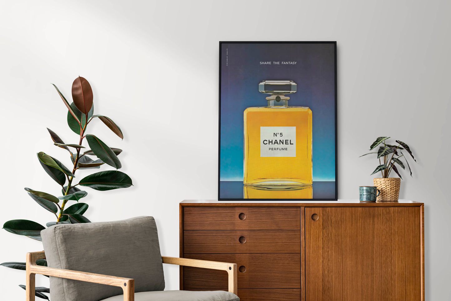 Chanel No 5 Perfume Poster