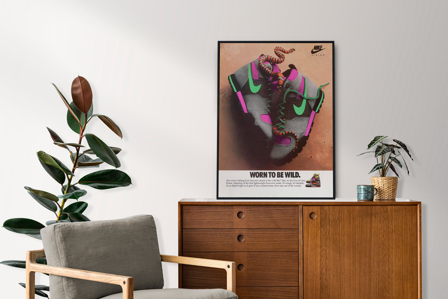 Nike "Worn To Be Wild" Poster