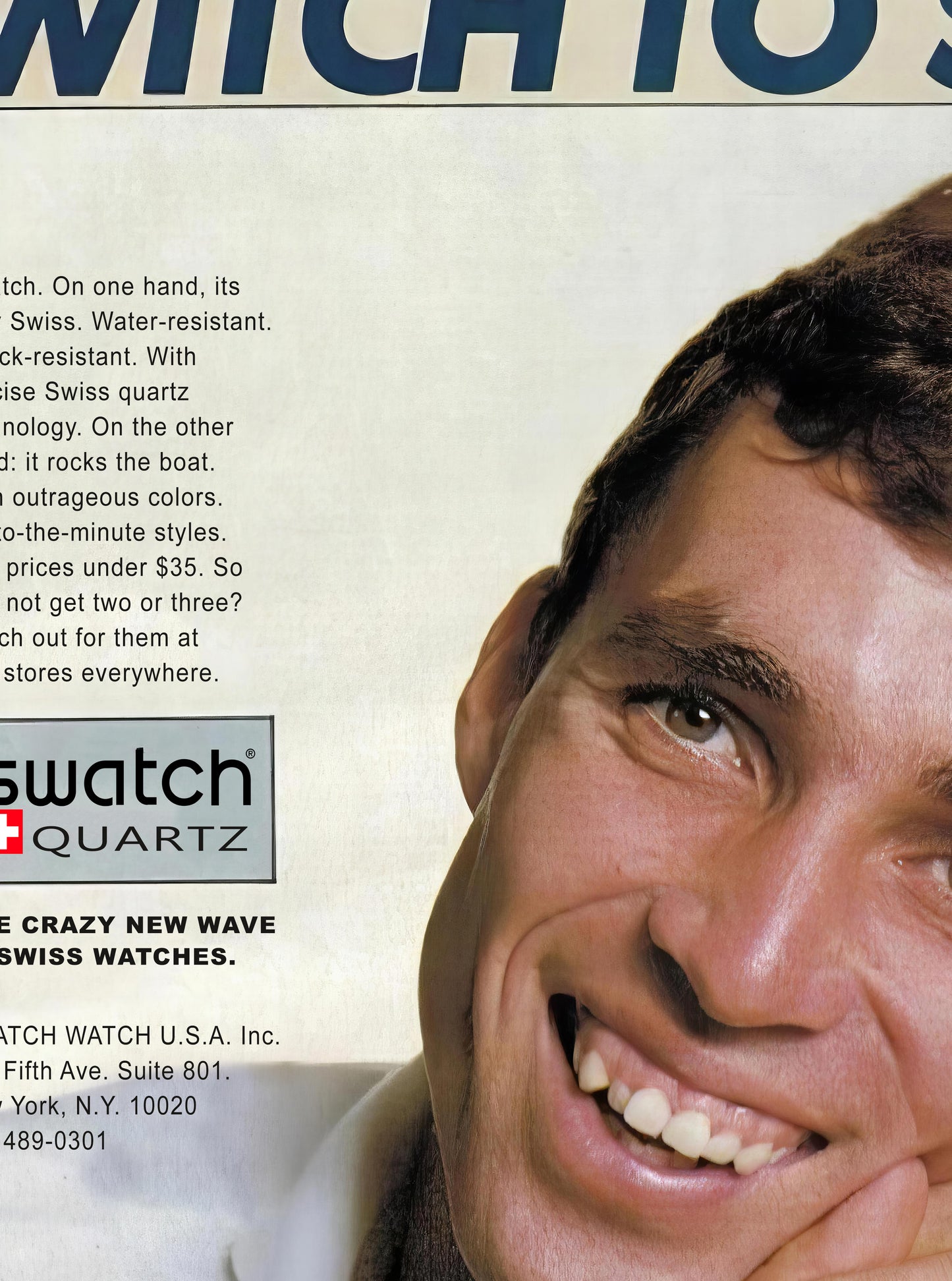 Swatch Ivan Lendl Poster