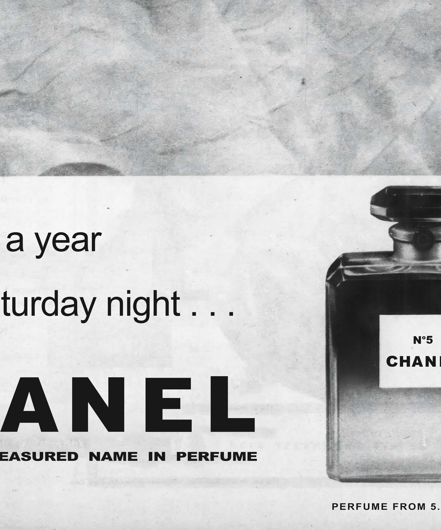 Chanel No 5 Perfume Poster