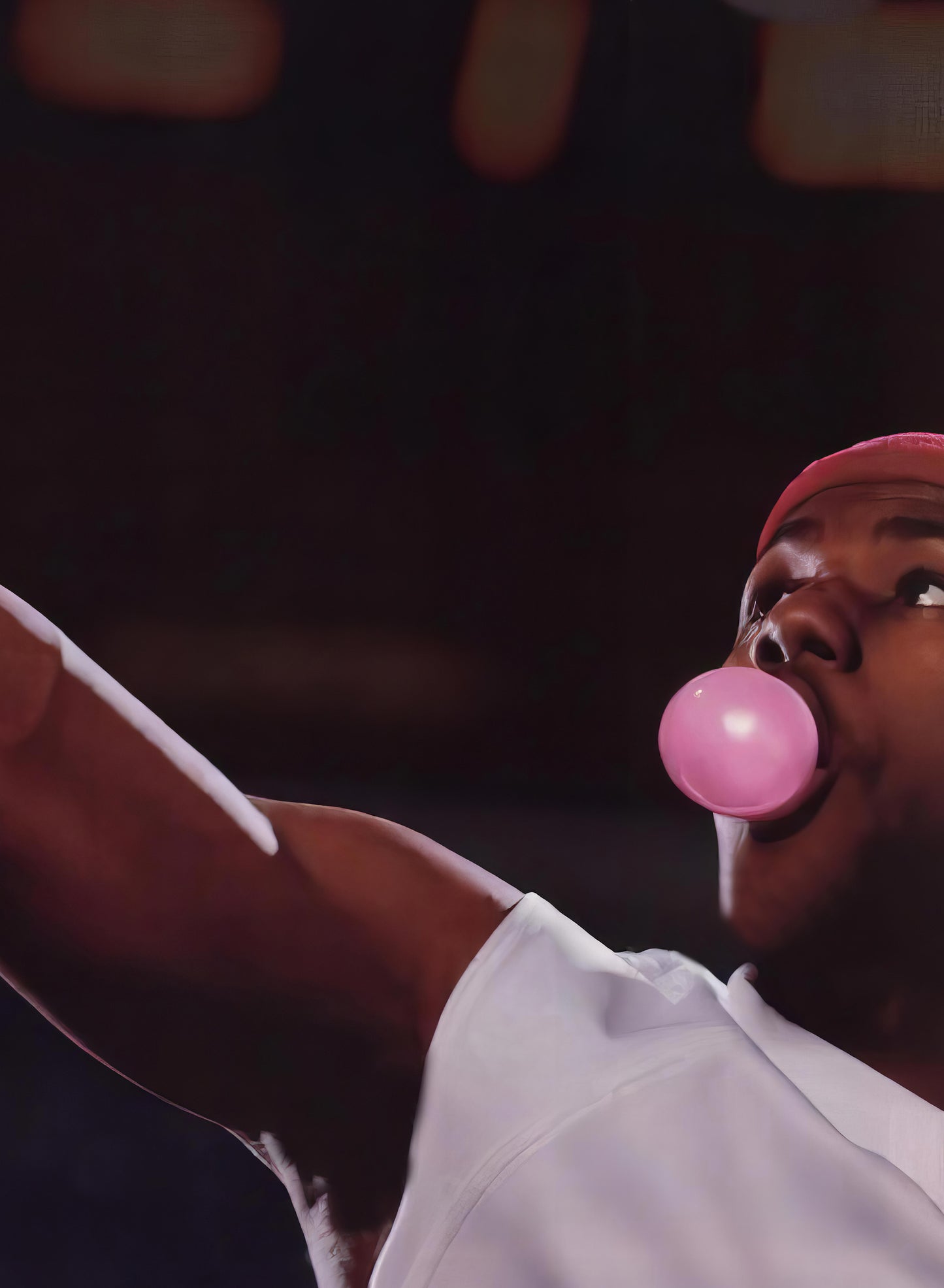 Bubblicious Bursts Gum LeBron James Poster