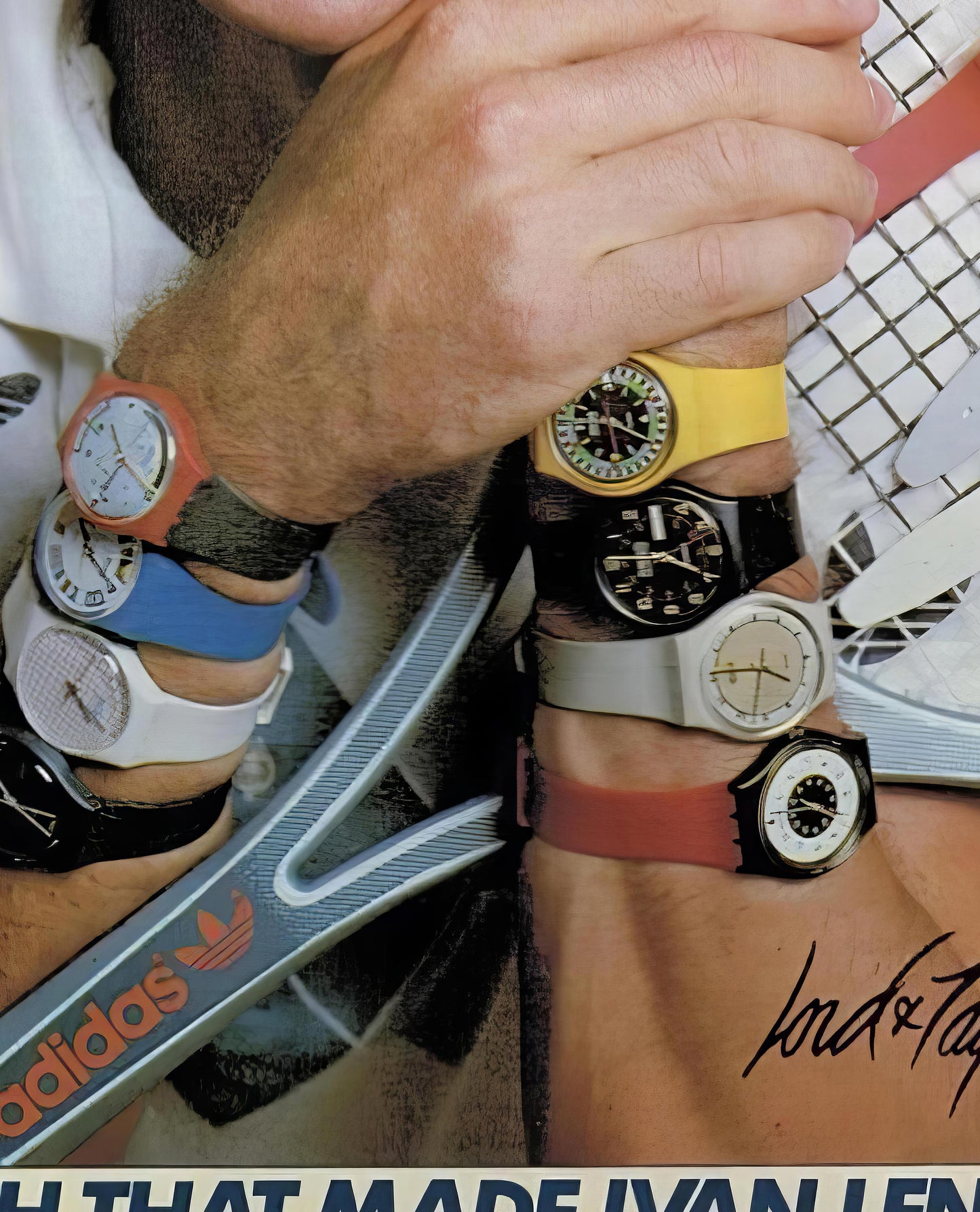 Swatch Ivan Lendl Poster