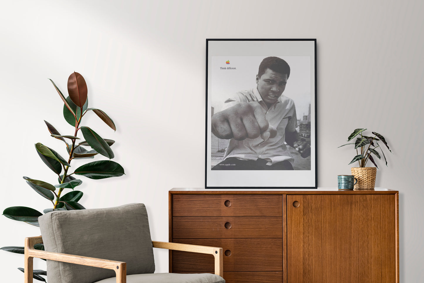 Apple Muhammad Ali "Think Different" Poster