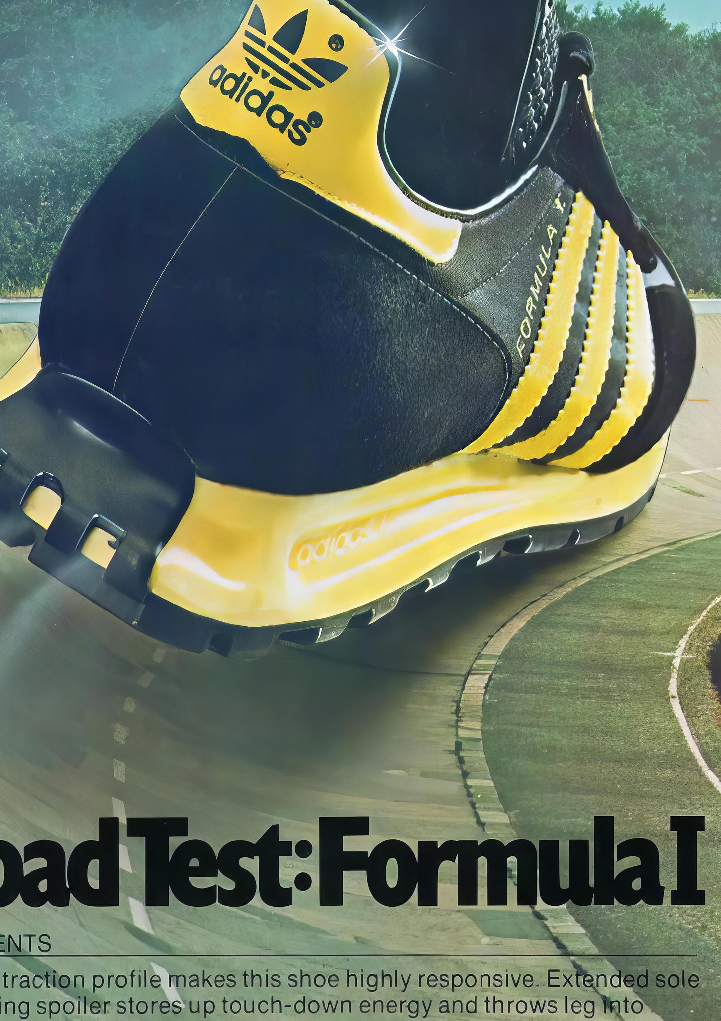 Adidas Formula 1 Poster