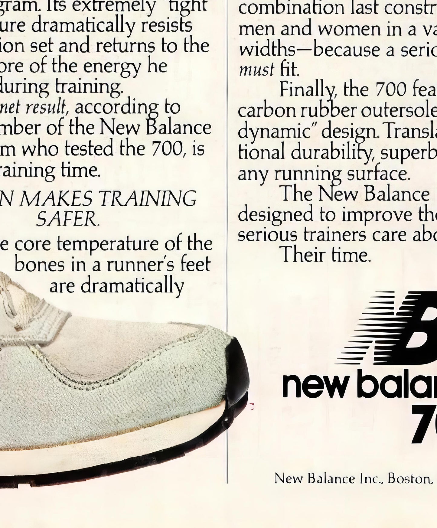 New Balance Poster