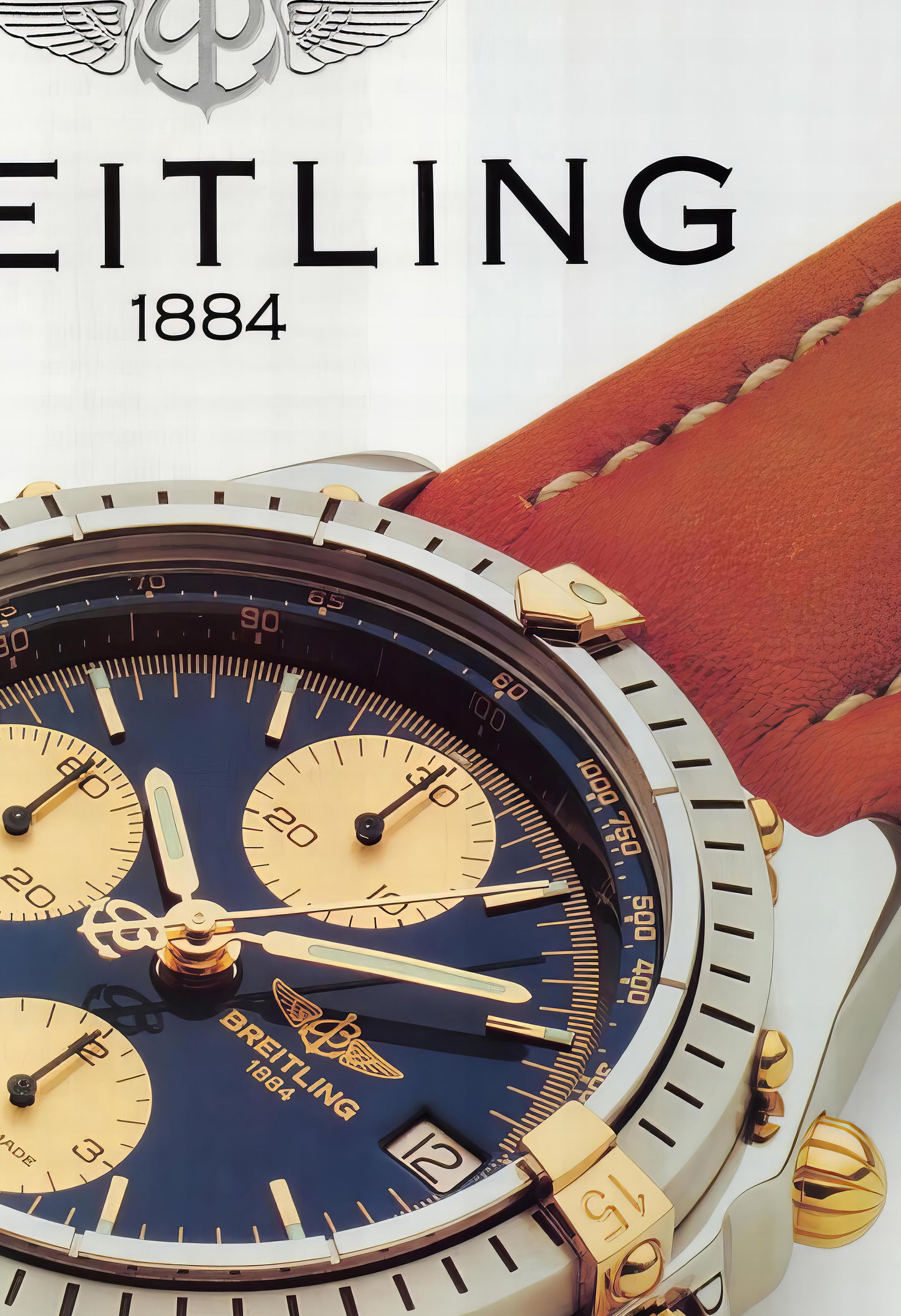 Breitling Watch Poster