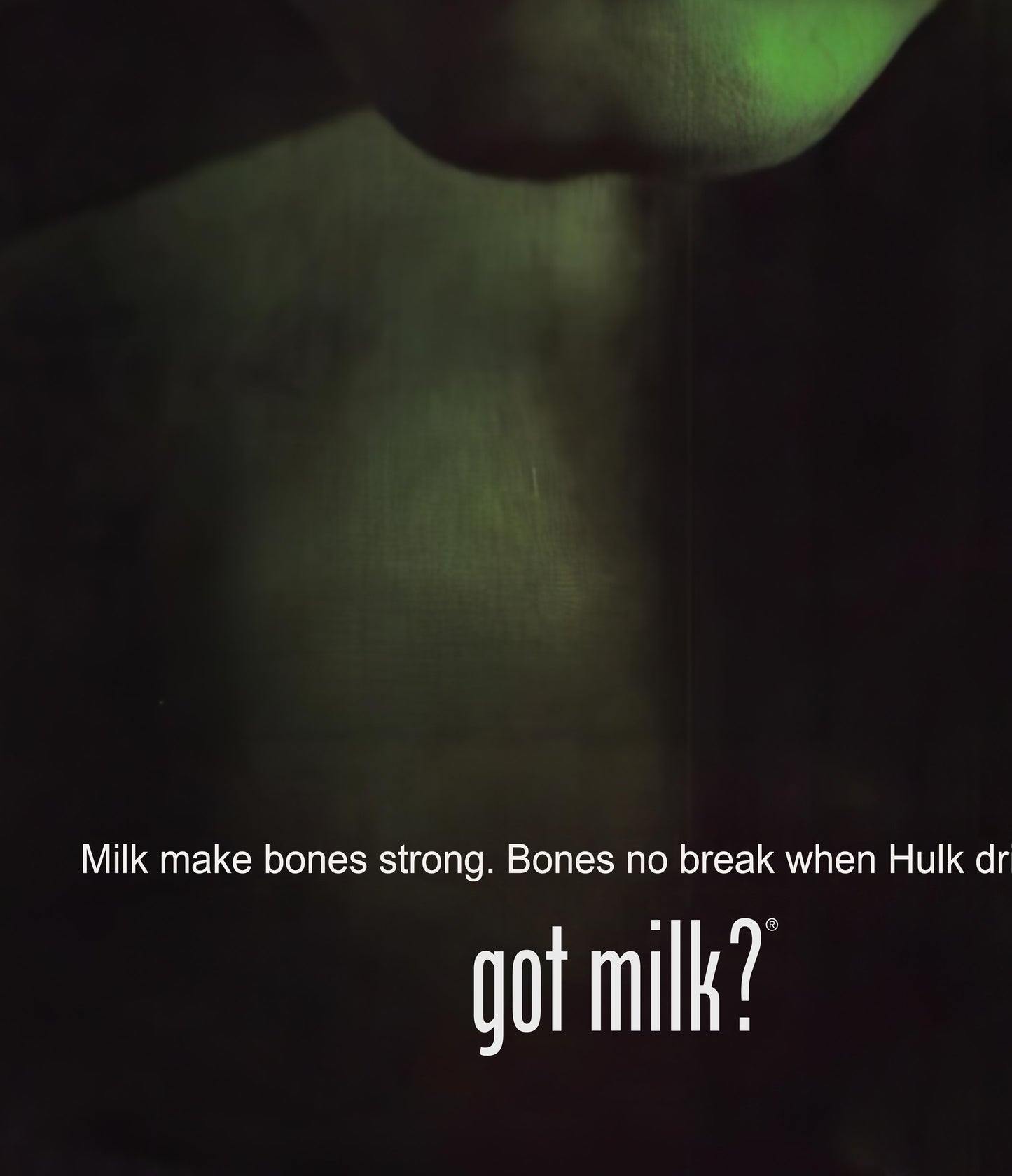 Got Milk? Hulk Poster