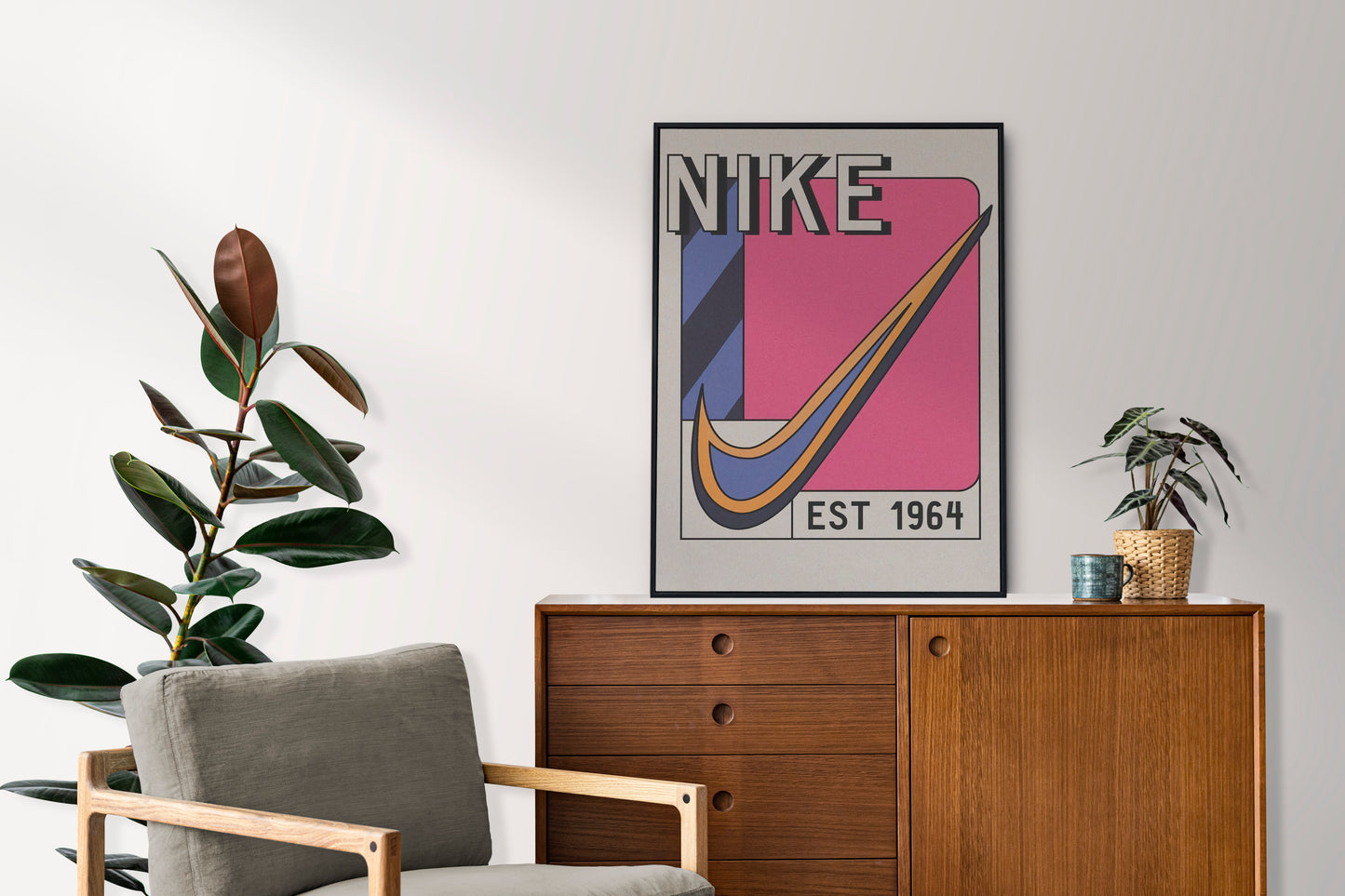 Nike Swoosh Poster