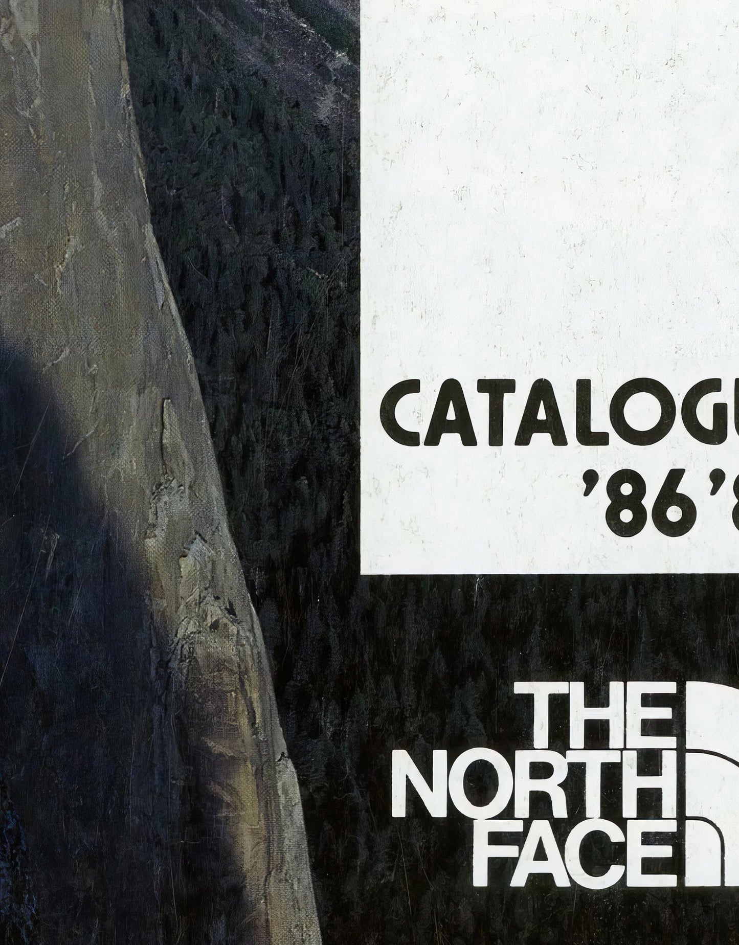 The North Face 1986-1987 Magazine Front Cover Poster
