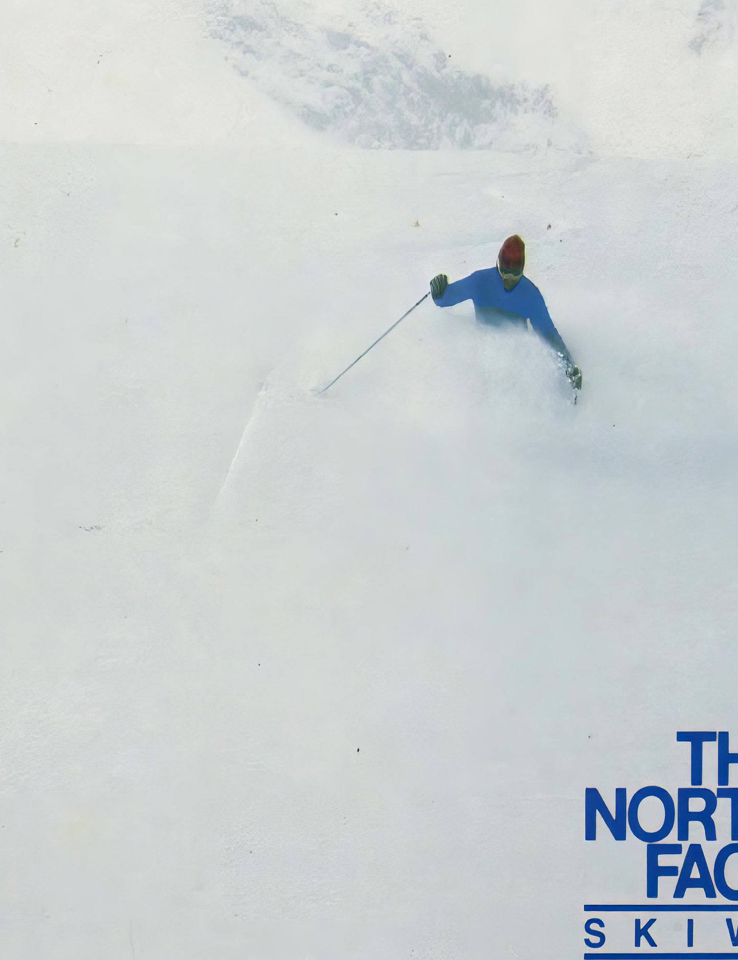 The North Face 1982 Skiwear Magazine Front Cover Poster