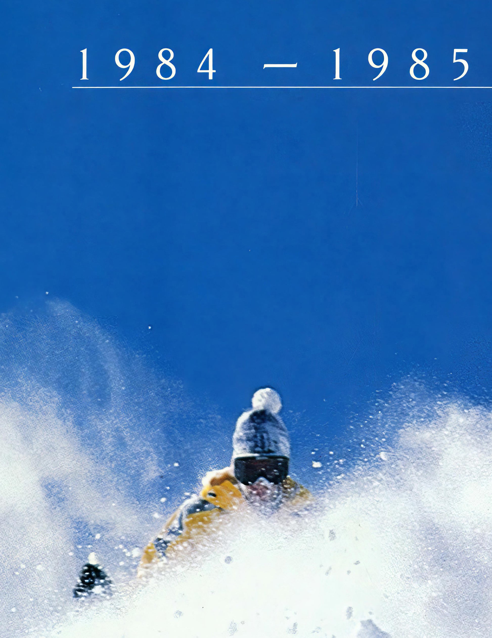 The North Face 1984-1985 Skiwear Magazine Front Cover Poster