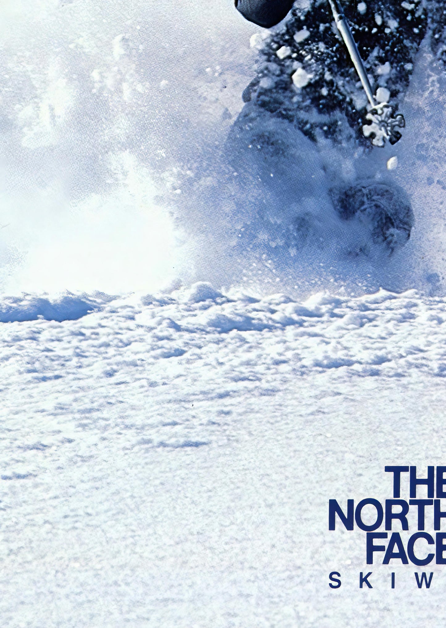 The North Face 1984-1985 Skiwear Magazine Front Cover Poster